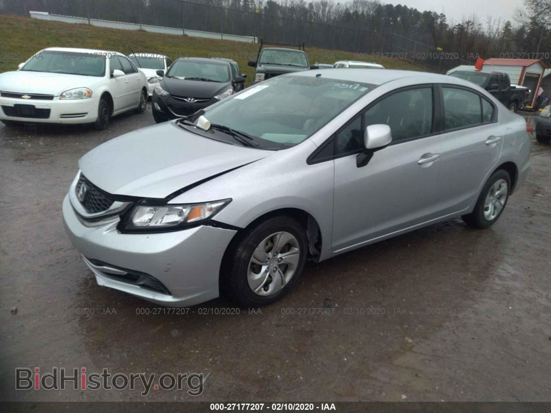 2013 HONDA CIVIC - VIN: 19XFB2F59DE063517 - Фото 2