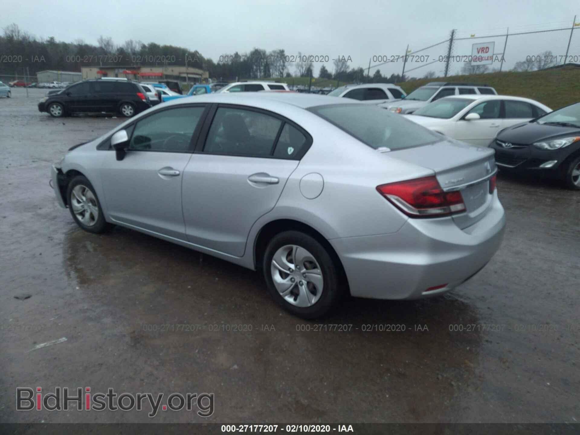 2013 HONDA CIVIC - VIN: 19XFB2F59DE063517 - Фото 3