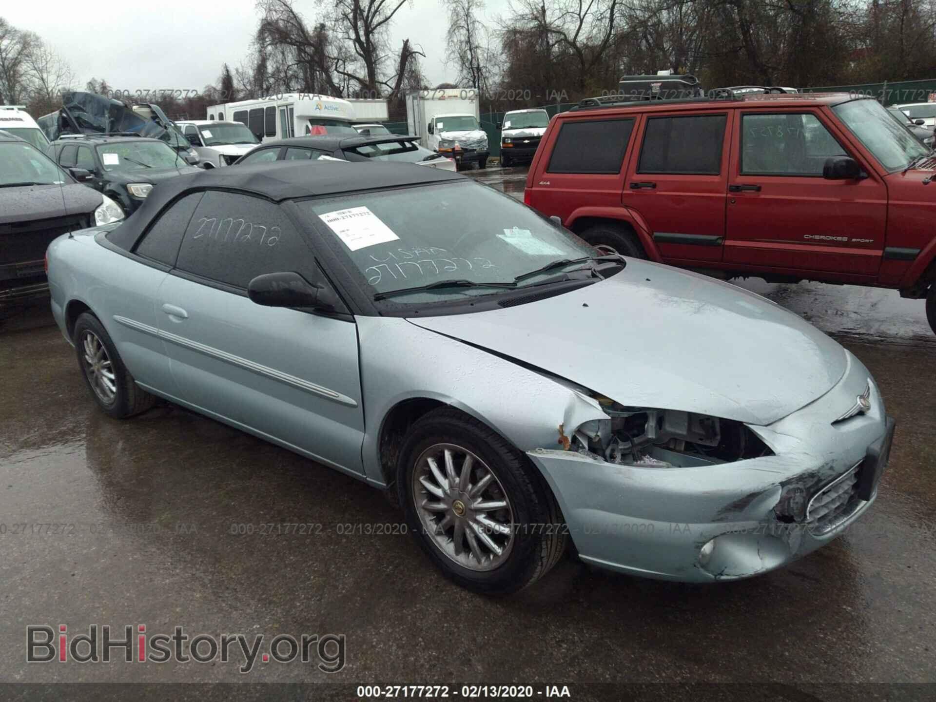 Photo 1C3EL65RX2N269298 - CHRYSLER SEBRING 2002