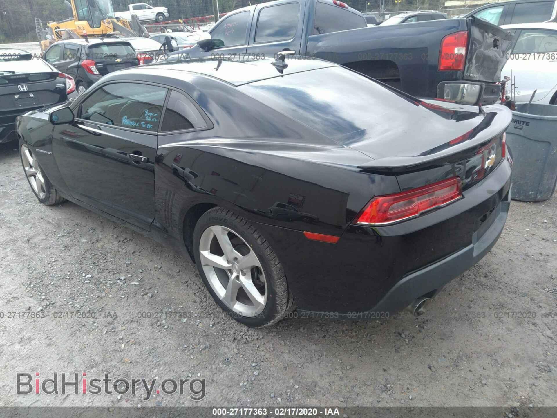 2014 CHEVROLET CAMARO - VIN: 2G1FB1E32E9240346 - Фото 3