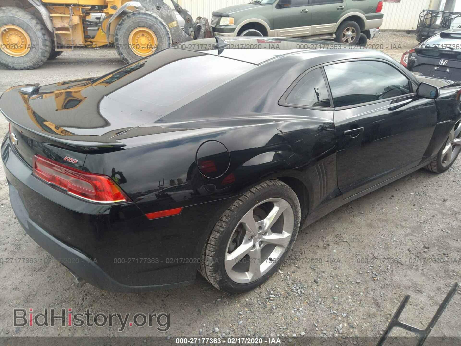 2014 CHEVROLET CAMARO - VIN: 2G1FB1E32E9240346 - Фото 4