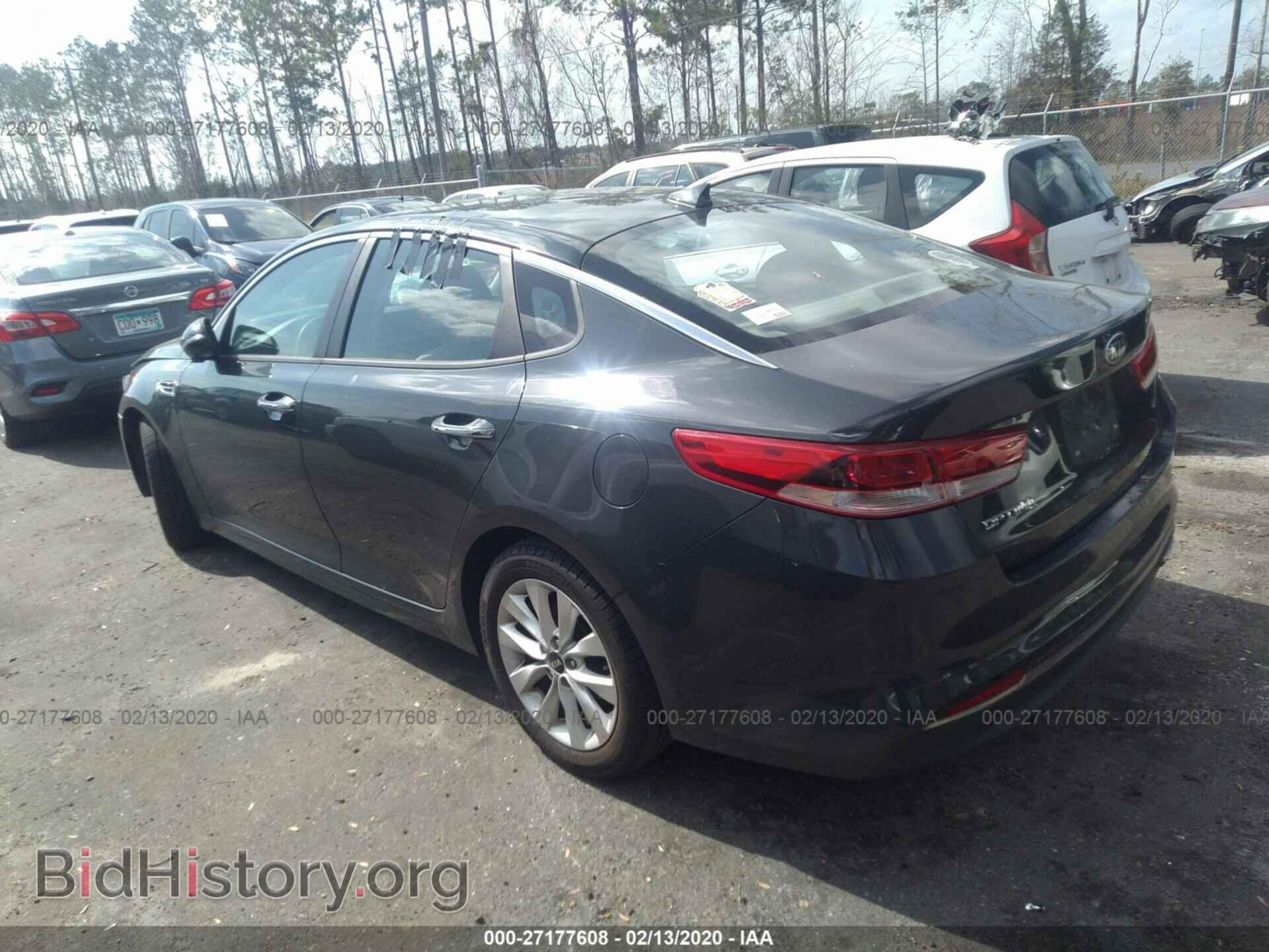 2016 KIA OPTIMA - VIN: 5XXGT4L30GG021815 - Фото 3