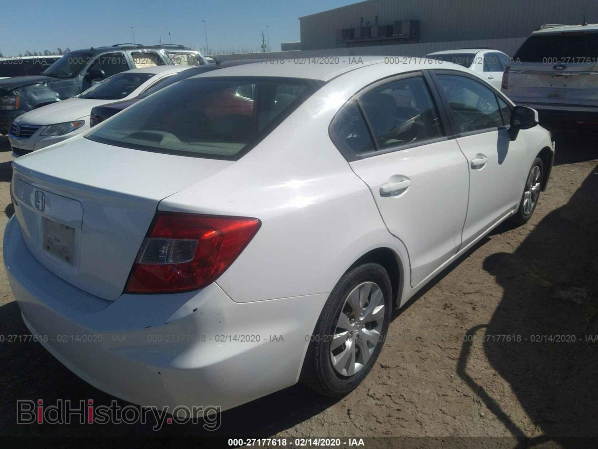 2012 HONDA CIVIC - VIN: 2HGFB2F59CH558336 - Photo 4