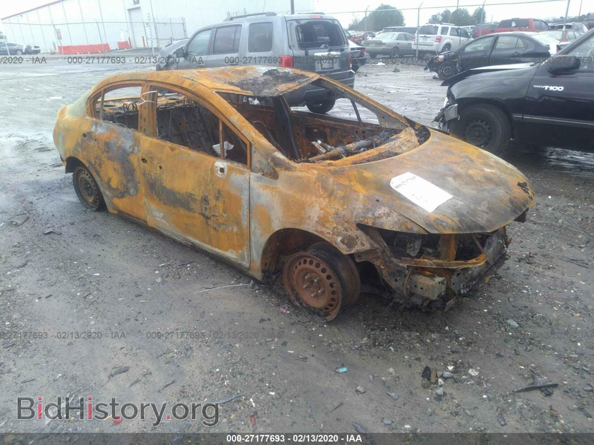 Фотография 2HGFB2F55DH602995 - HONDA CIVIC 2013