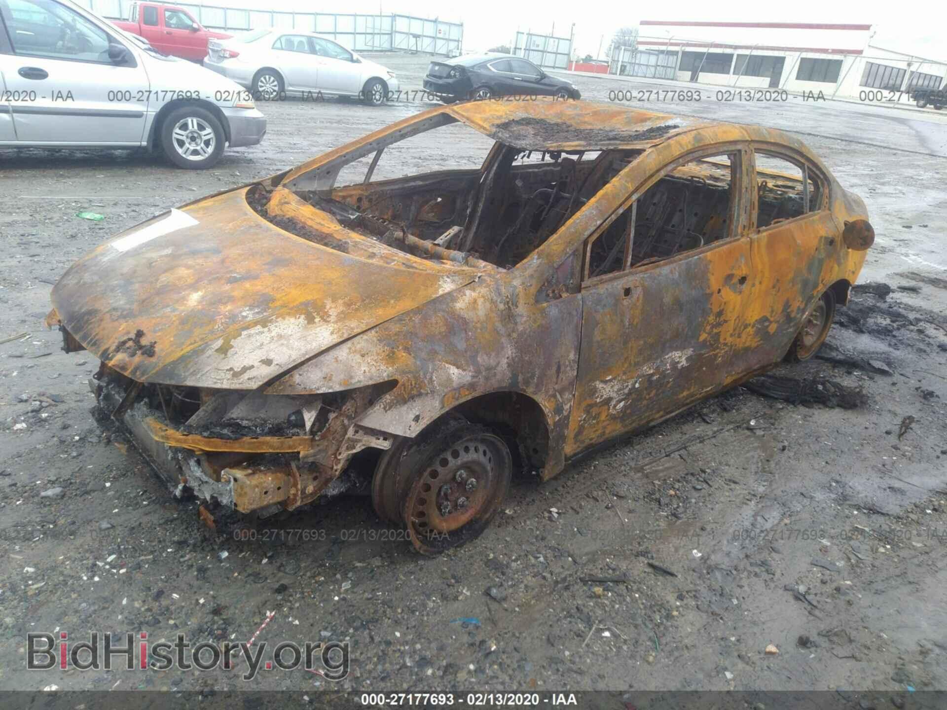 2013 HONDA CIVIC - VIN: 2HGFB2F55DH602995 - Фото 2