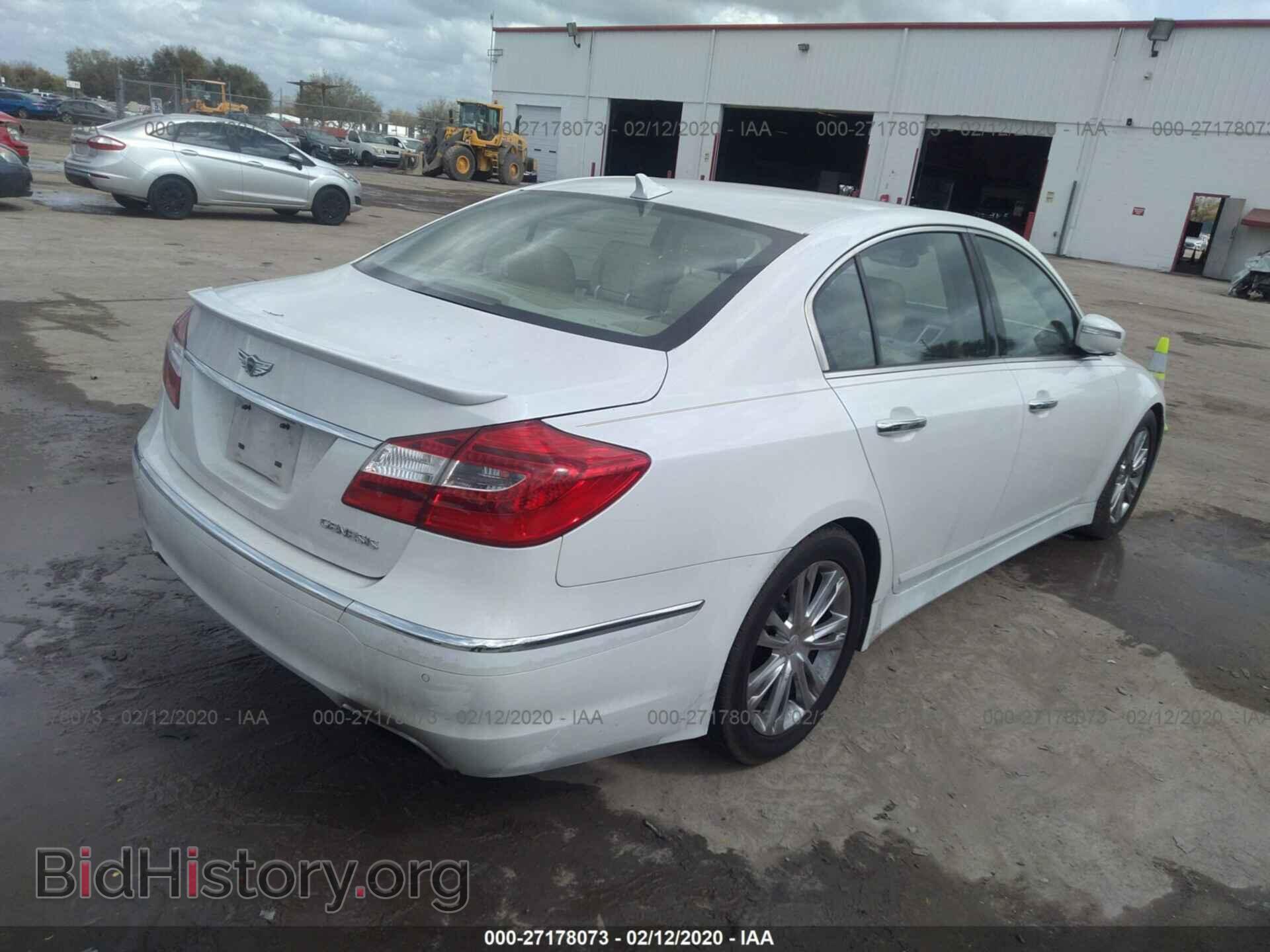 2012 HYUNDAI GENESIS - VIN: KMHGC4DD4CU190257 - Фото 4