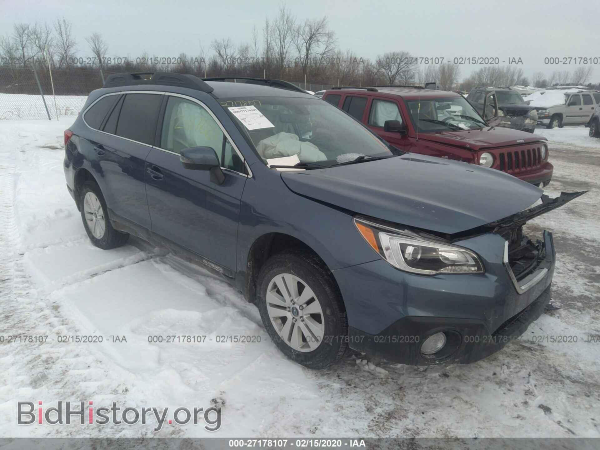 Фотография 4S4BSAFC7H3416210 - SUBARU OUTBACK 2017