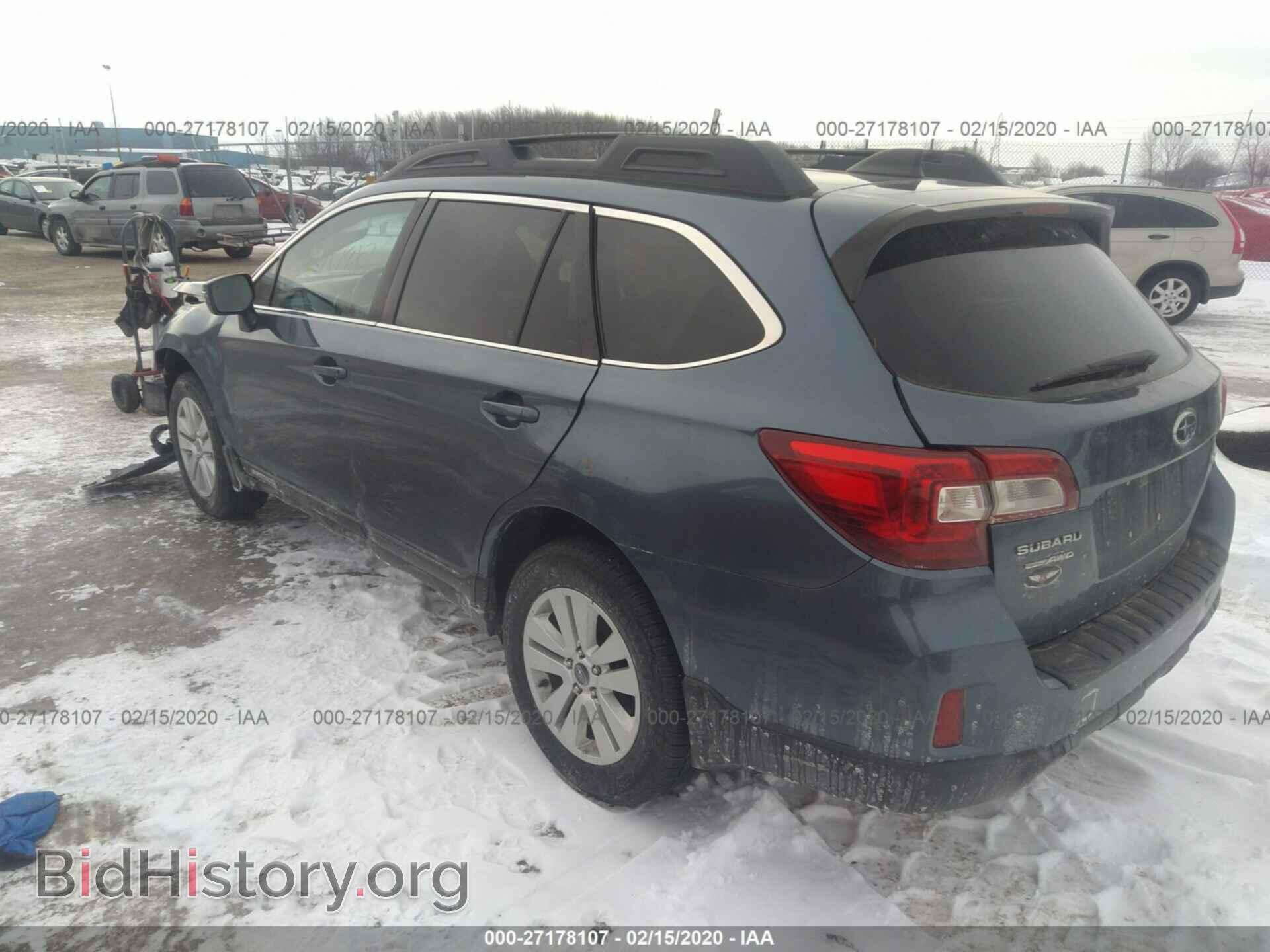 2017 SUBARU OUTBACK - VIN: 4S4BSAFC7H3416210 - Фото 3