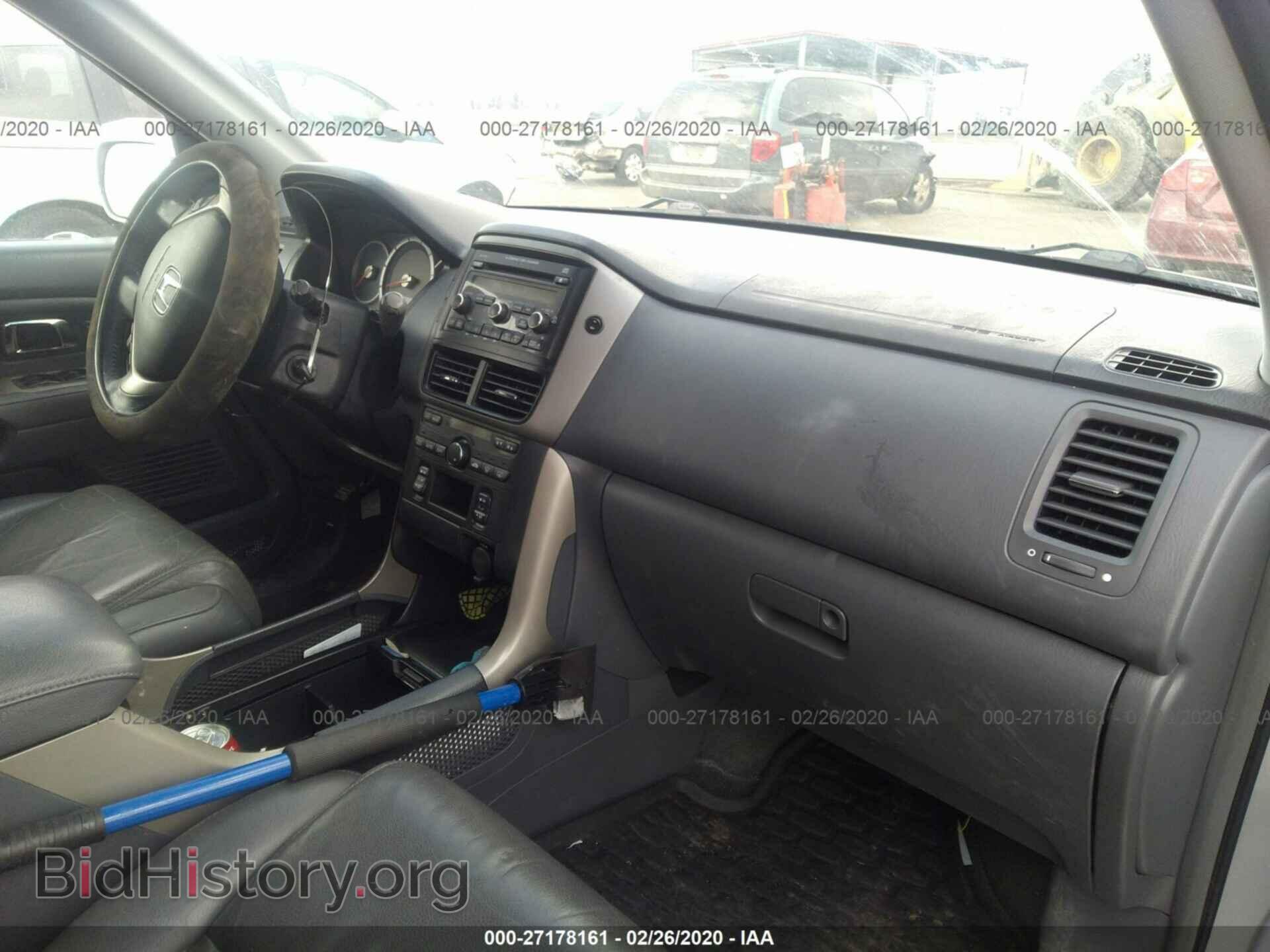 2006 HONDA PILOT - VIN: 2HKYF18536H551395 - Фото 5