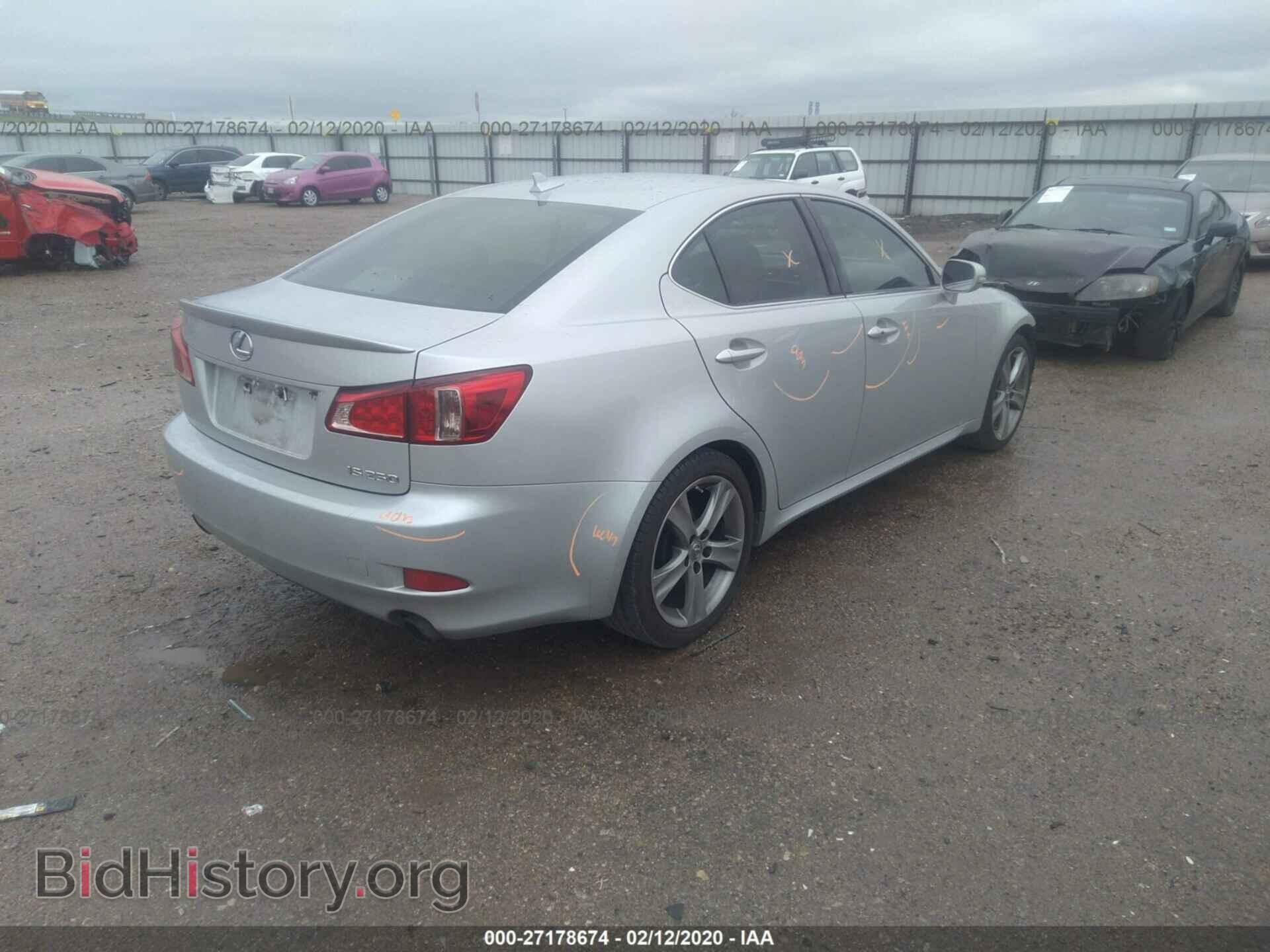 2012 LEXUS IS - VIN: JTHBF5C2XC5160801 - Фото 4
