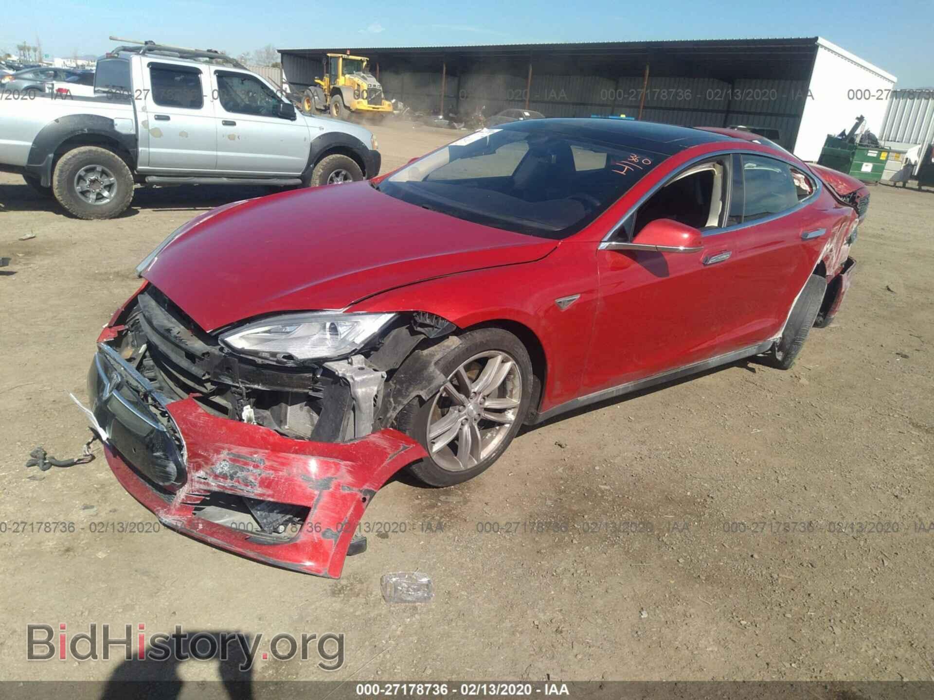 2014 TESLA MODEL S - VIN: 5YJSA1H19EFP56959 - Photo 2