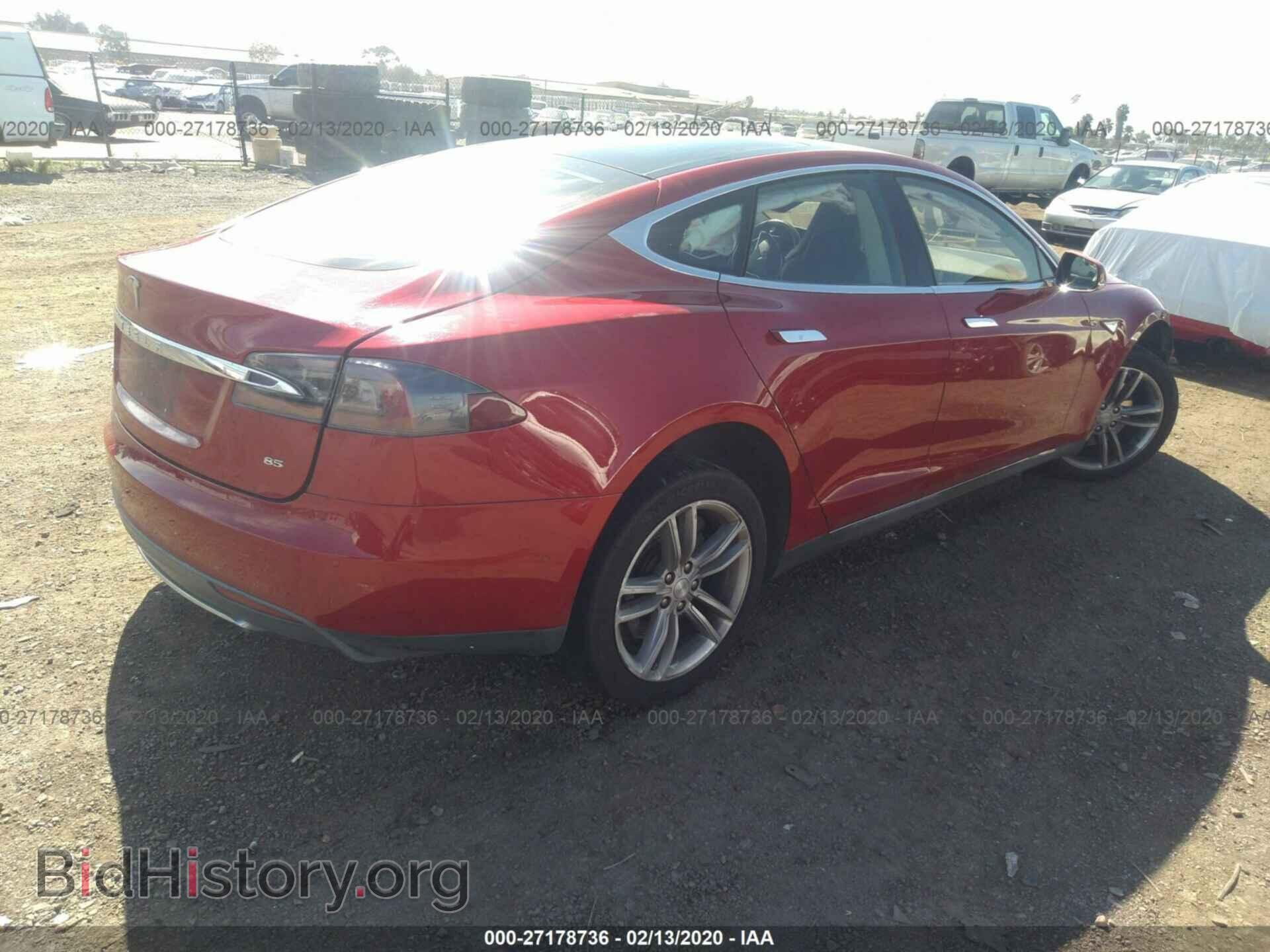 2014 TESLA MODEL S - VIN: 5YJSA1H19EFP56959 - Photo 4