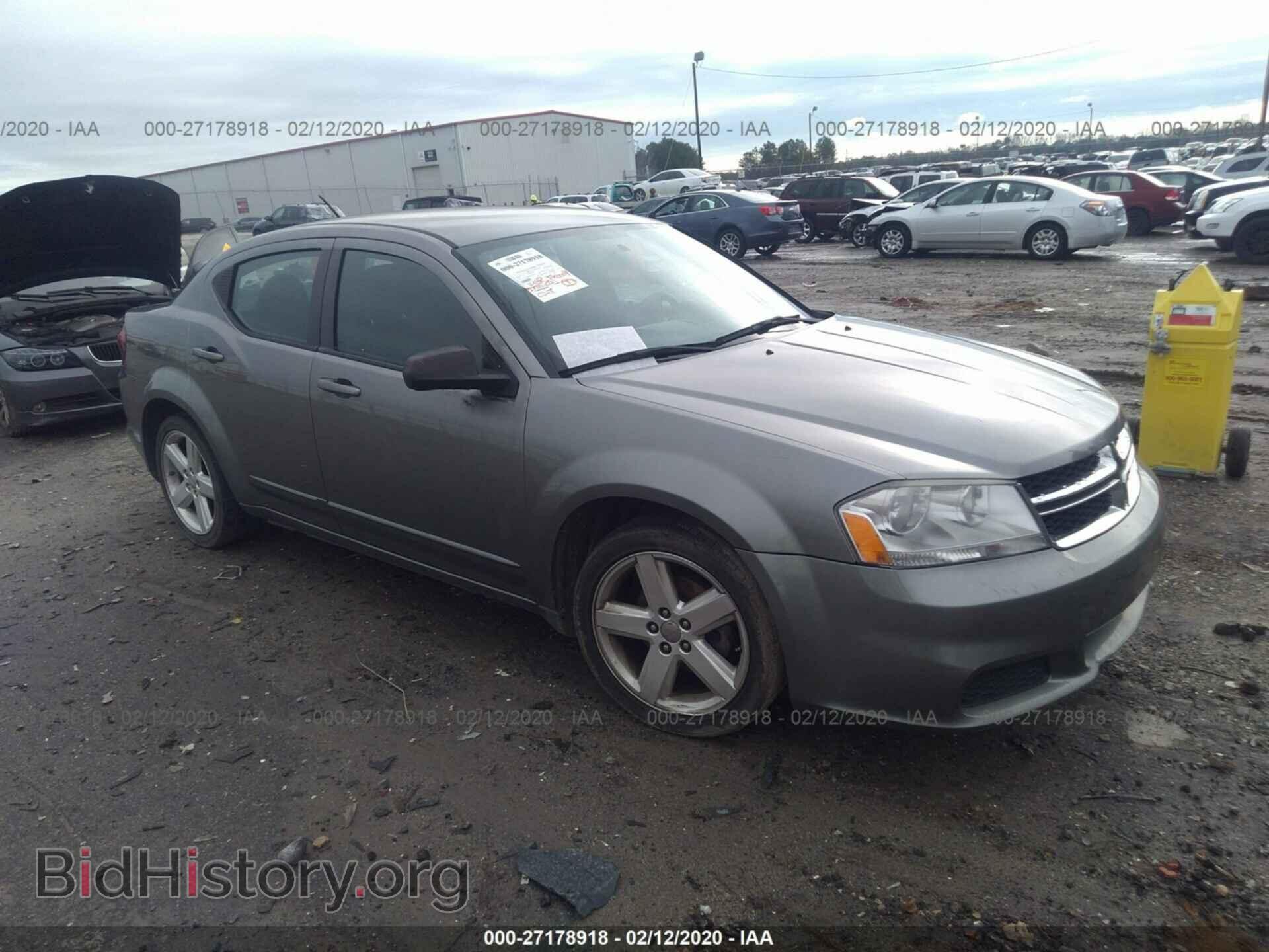 Photo 1C3CDZAB3DN712716 - DODGE AVENGER 2013