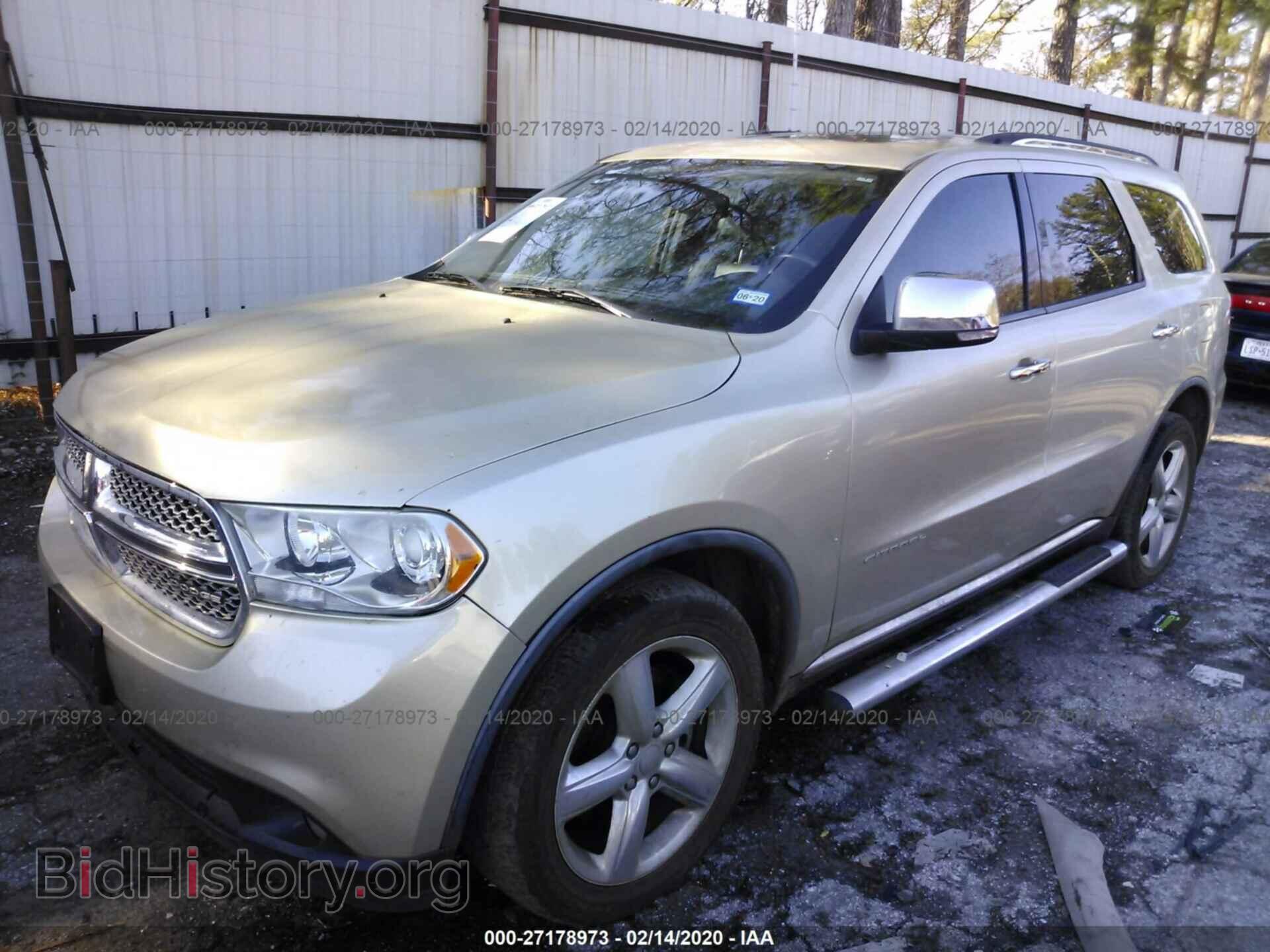 2011 DODGE DURANGO - VIN: 1D4SD5GT7BC708485 - Фото 2