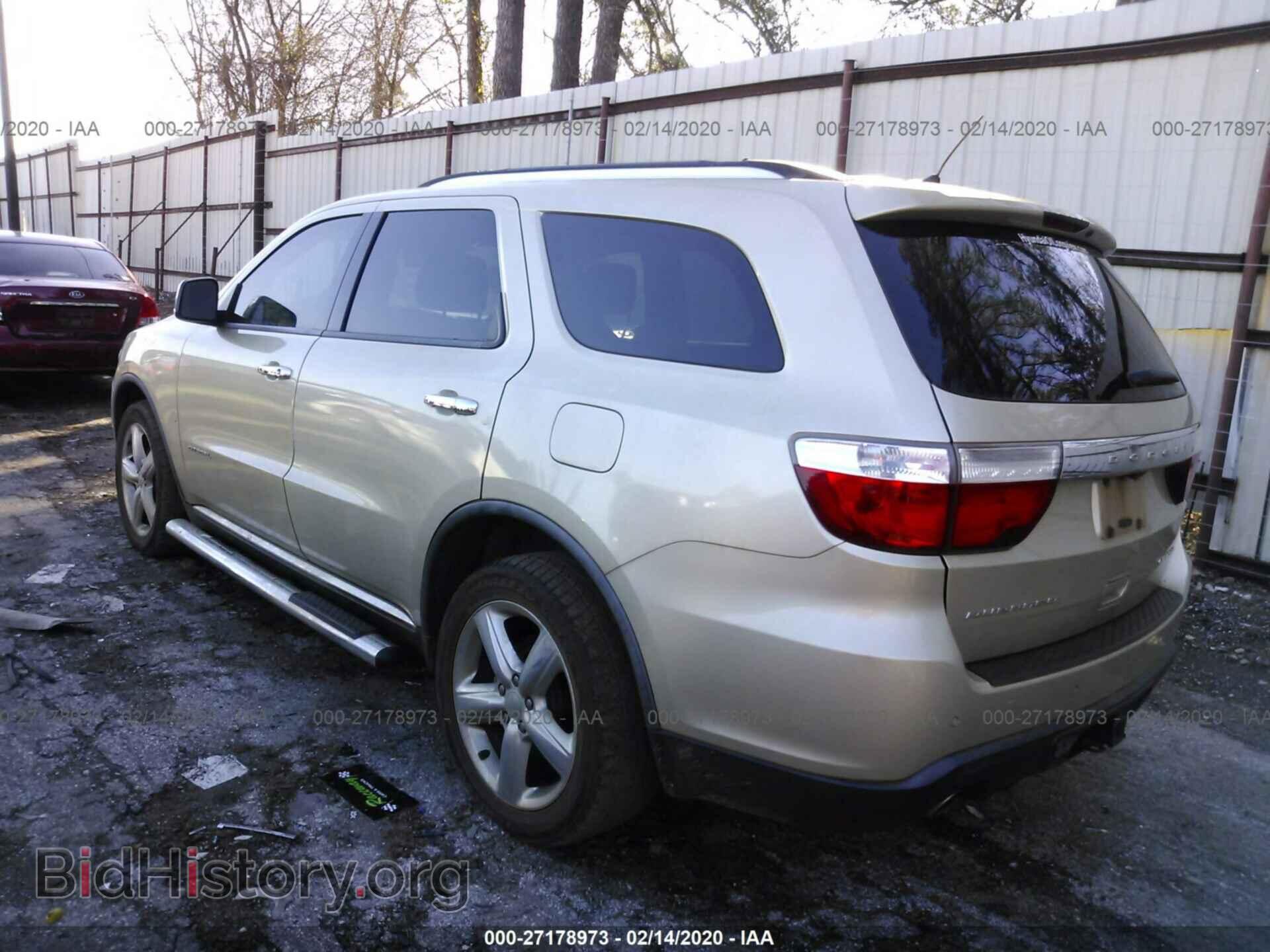 2011 DODGE DURANGO - VIN: 1D4SD5GT7BC708485 - Фото 3