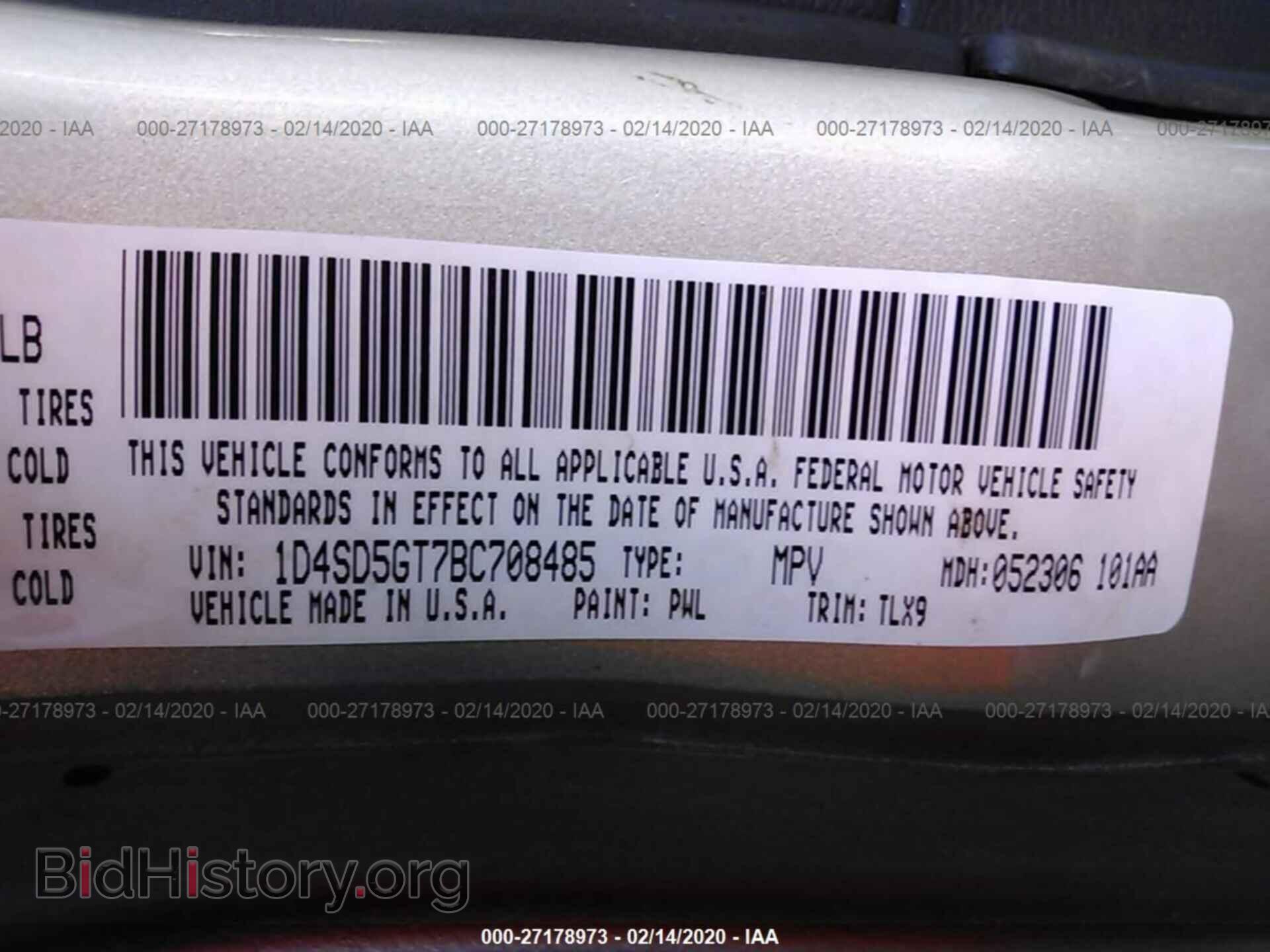 2011 DODGE DURANGO - VIN: 1D4SD5GT7BC708485 - Фото 9