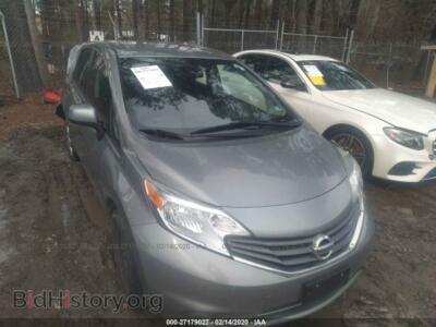 2014 Nissan VERSA NOTE S/S Plus/SV/SL, серый — VIN 3N1CE2CP3EL412056, IAAI