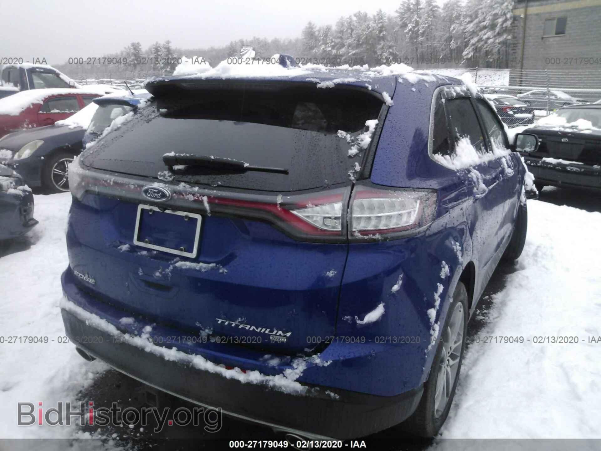 2015 FORD EDGE - VIN: 2FMTK4K83FBC08779 - Фото 4