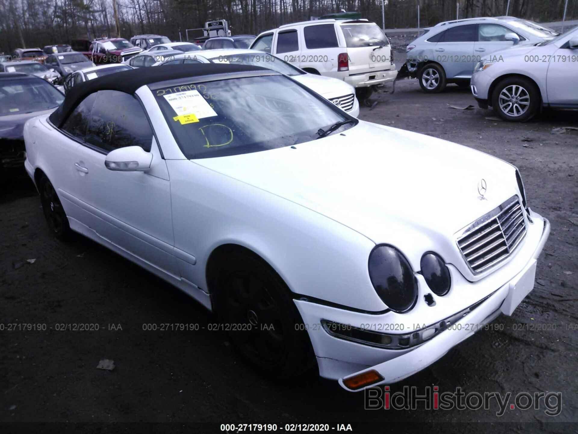 Photo WDBLK65G72T114903 - MERCEDES-BENZ CLK 2002