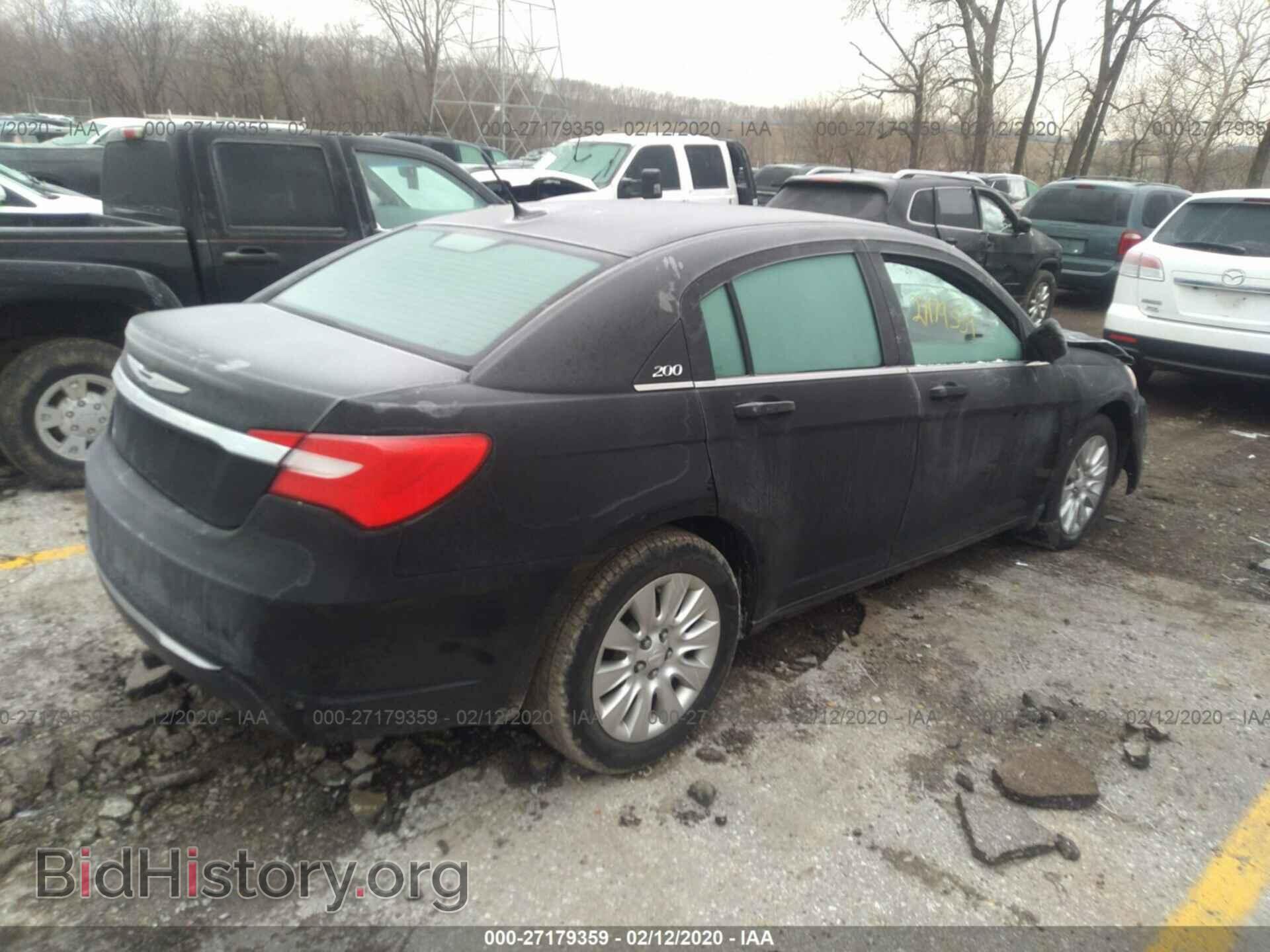 2014 CHRYSLER 200 - VIN: 1C3CCBAB3EN206637 - Фото 4