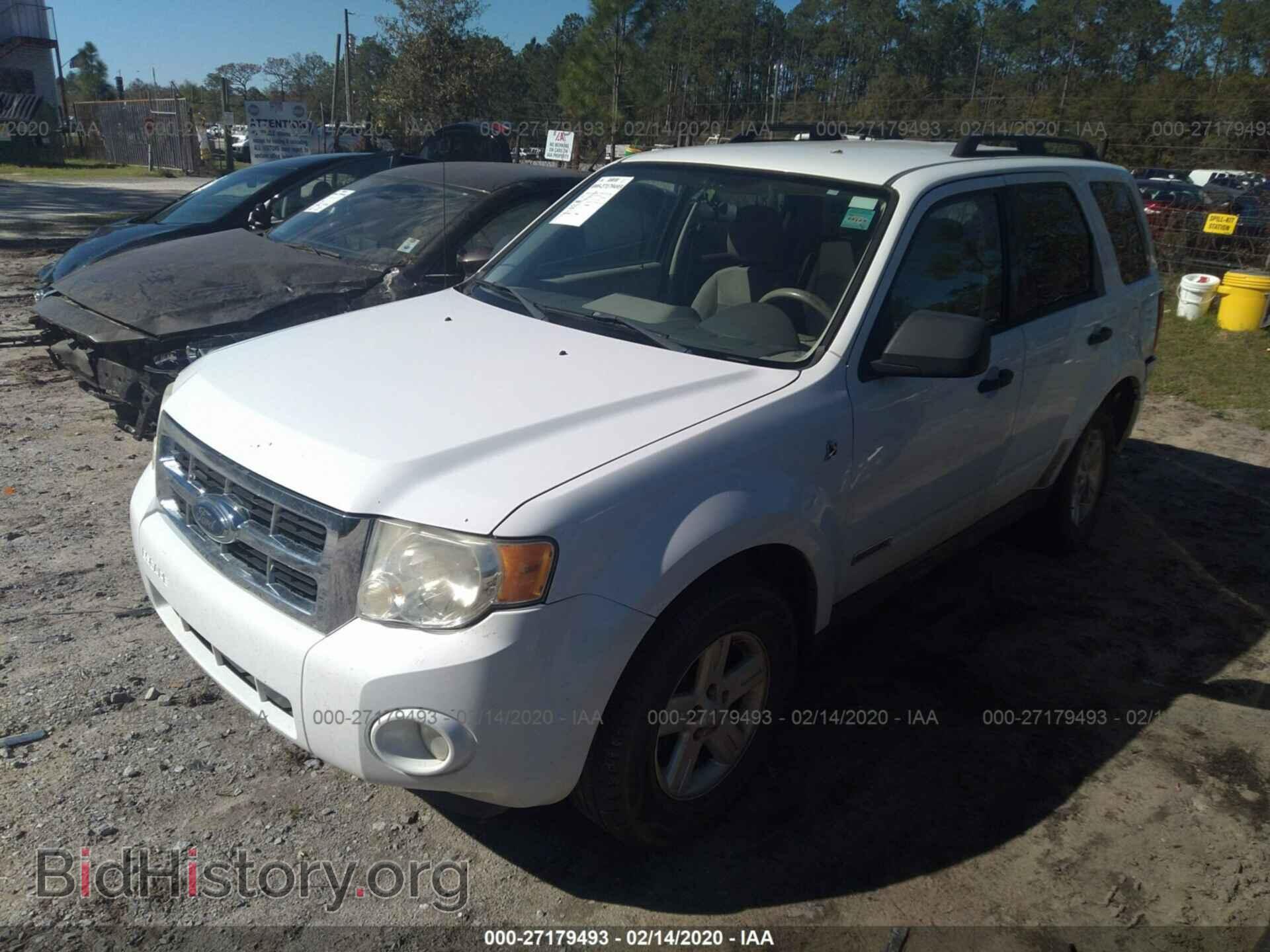 2008 FORD ESCAPE - VIN: 1FMCU49H98KB08243 - Фото 2