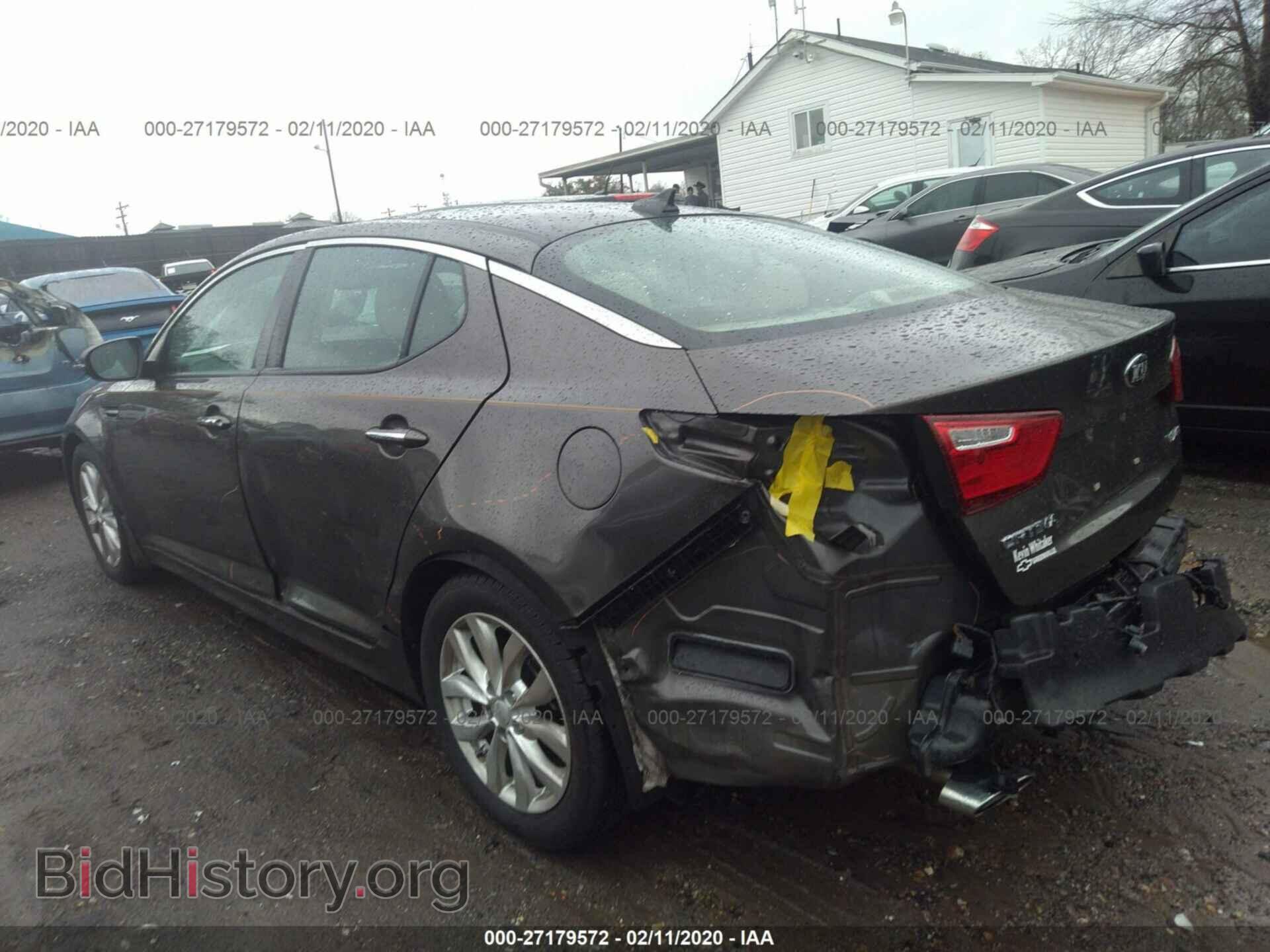 2014 KIA OPTIMA - VIN: 5XXGN4A72EG349184 - Фото 3