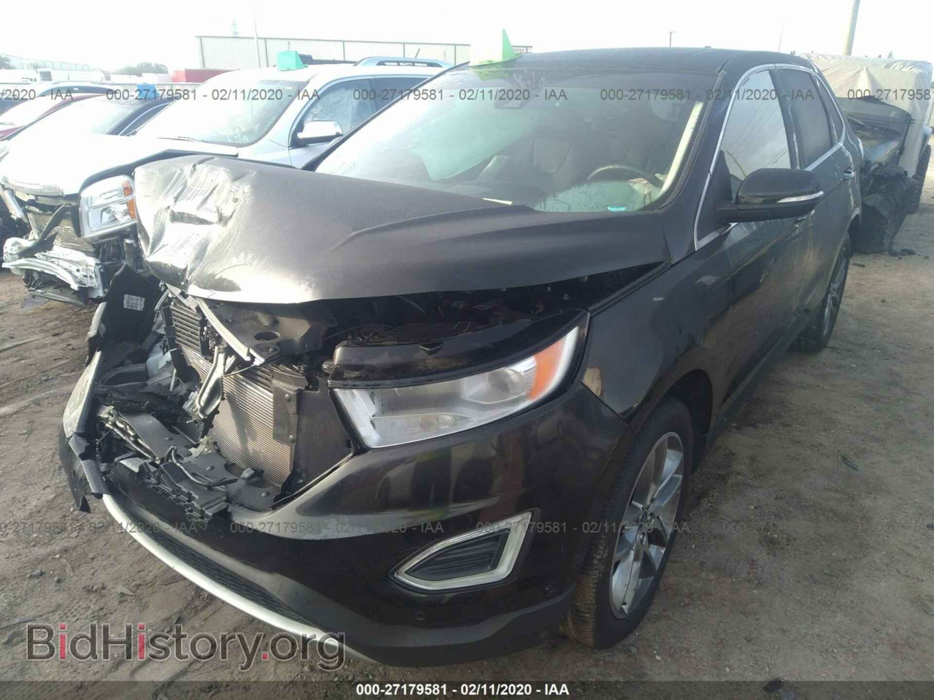 2015 FORD EDGE - VIN: 2FMPK3K88FBB30169 - Photo 2