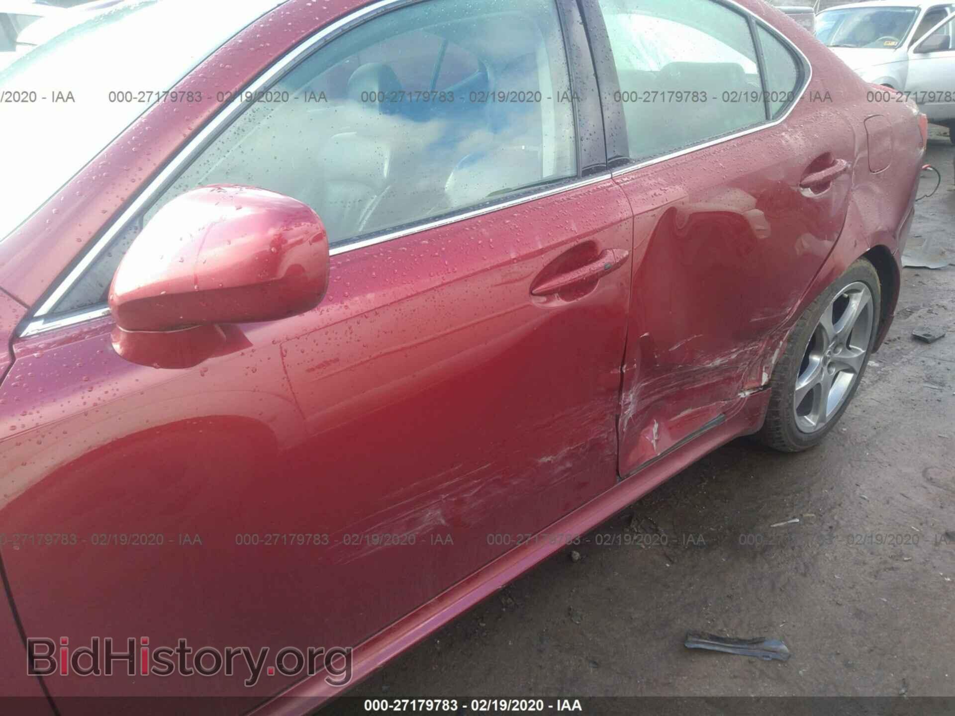 2007 LEXUS IS - VIN: JTHBE262675015144 - Фото 6