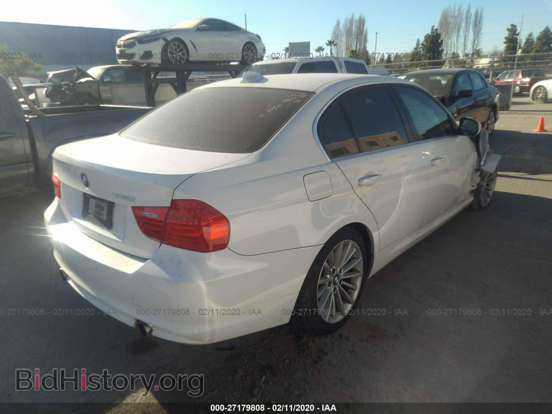 2011 BMW 335 - VIN: WBAPM5C52BE576361 - Фото 4