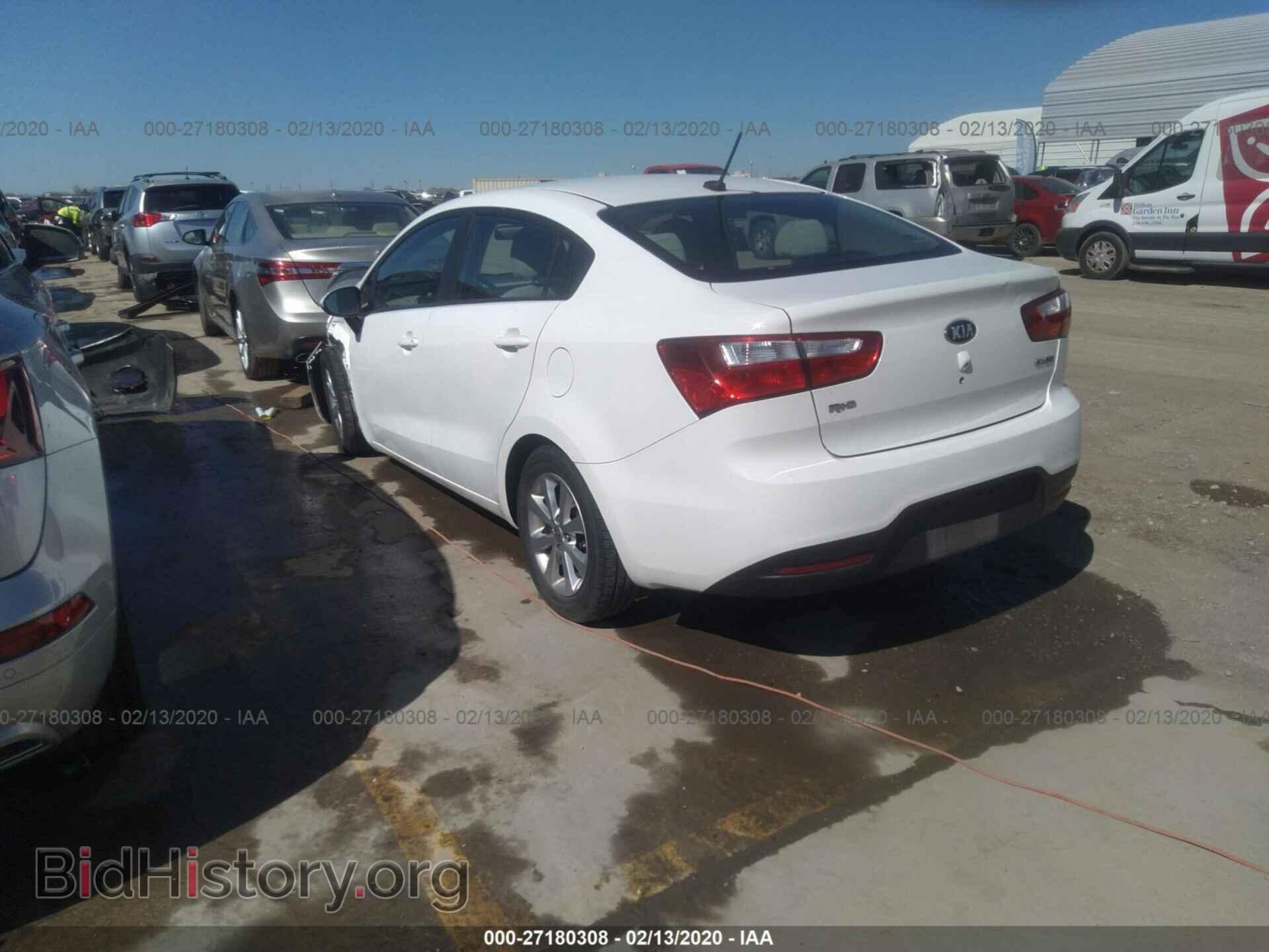 2013 KIA RIO - VIN: KNADN4A37D6234008 - Photo 3