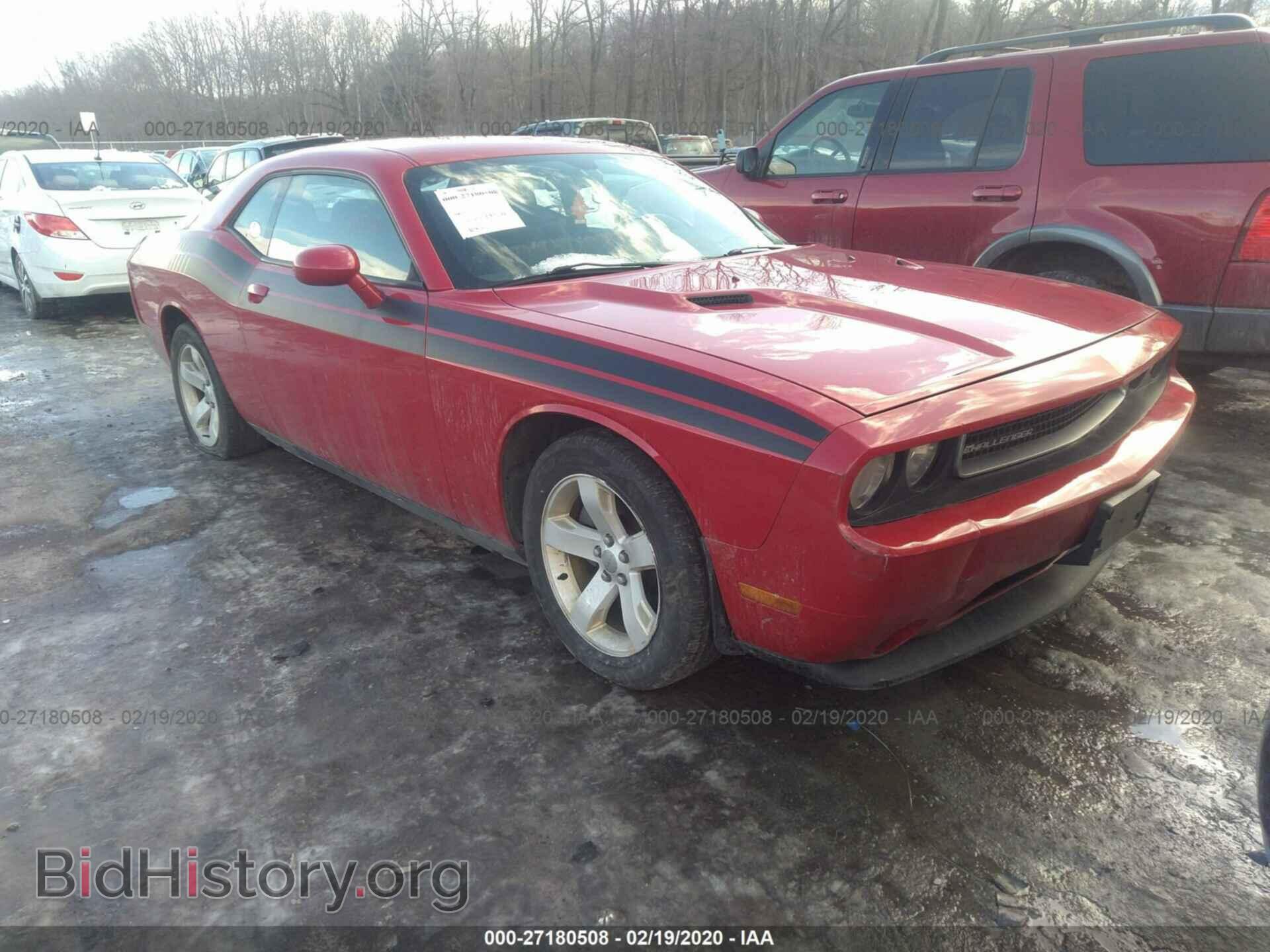 Photo 2C3CDYAG6CH236622 - DODGE CHALLENGER 2012