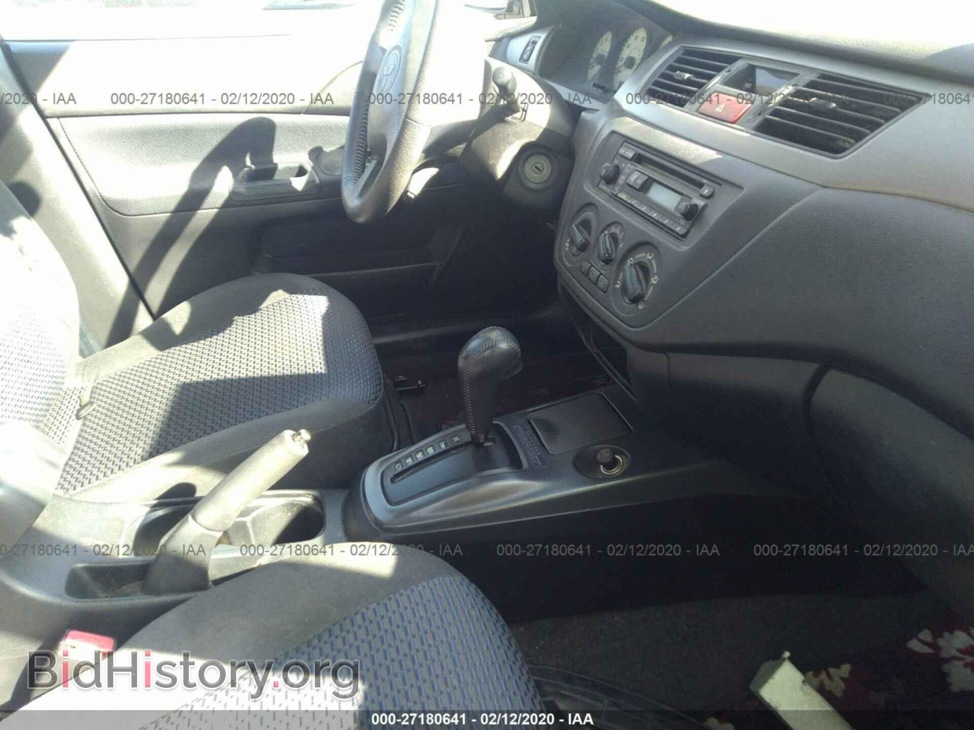 2002 MITSUBISHI LANCER - VIN: JA3AJ86E92U042051 - Photo 5
