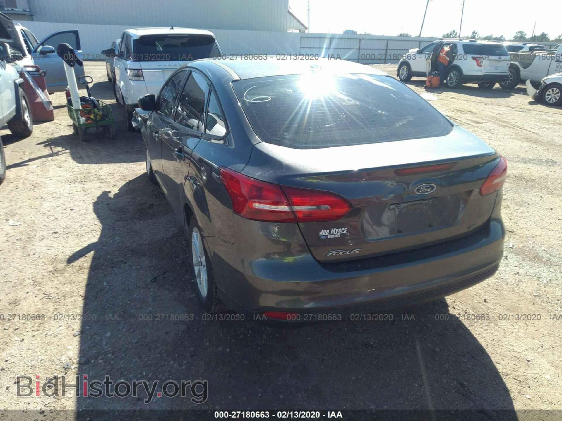 2018 FORD FOCUS - VIN: 1FADP3F26JL258973 - Фото 3