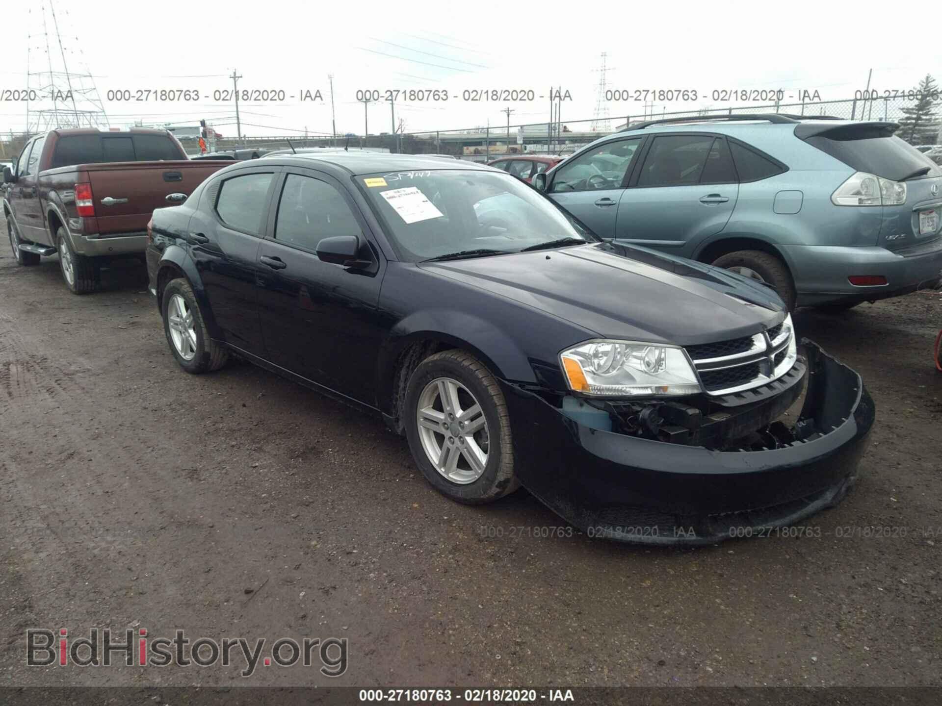 Photo 1C3CDZCB2CN159570 - DODGE AVENGER 2012
