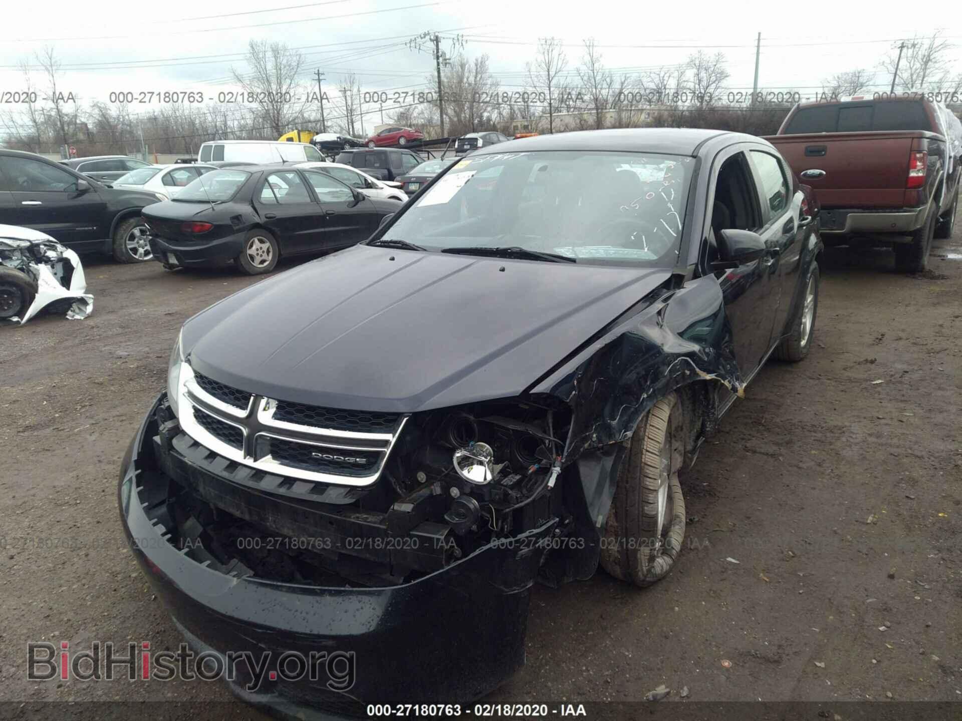 2012 DODGE AVENGER - VIN: 1C3CDZCB2CN159570 - Фото 2