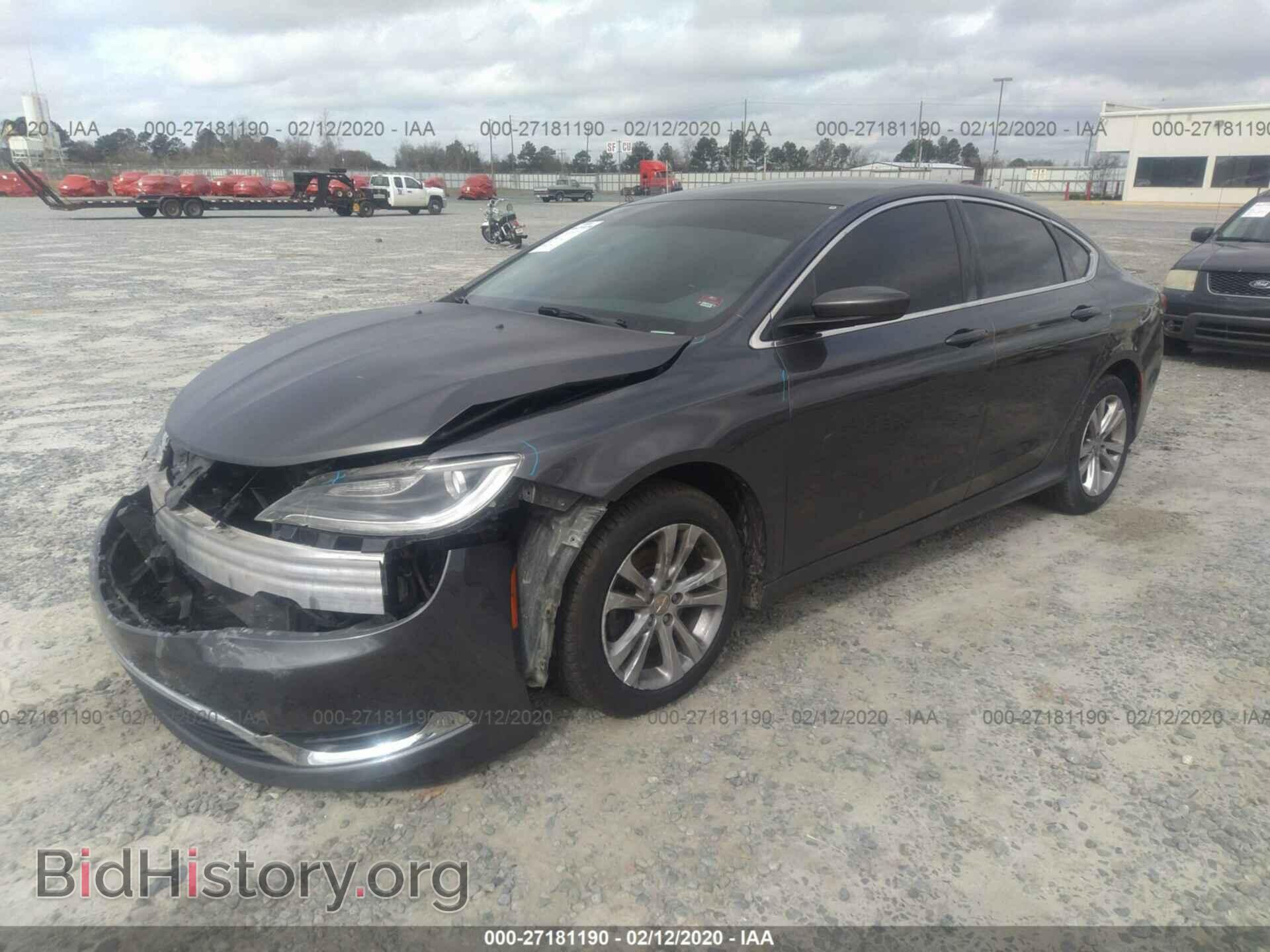 2015 CHRYSLER 200 - VIN: 1C3CCCAB6FN611074 - Photo 2