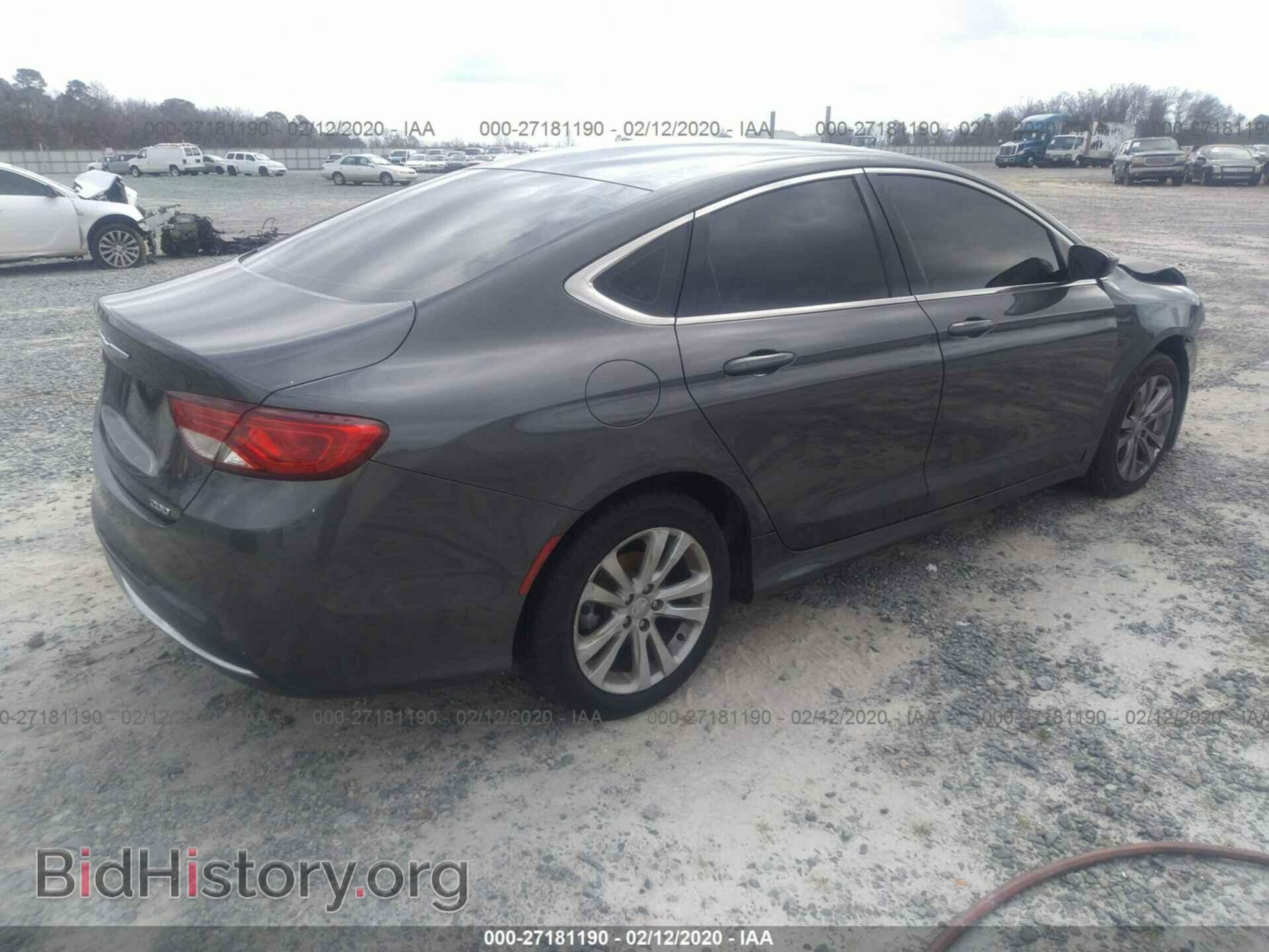 2015 CHRYSLER 200 - VIN: 1C3CCCAB6FN611074 - Photo 4