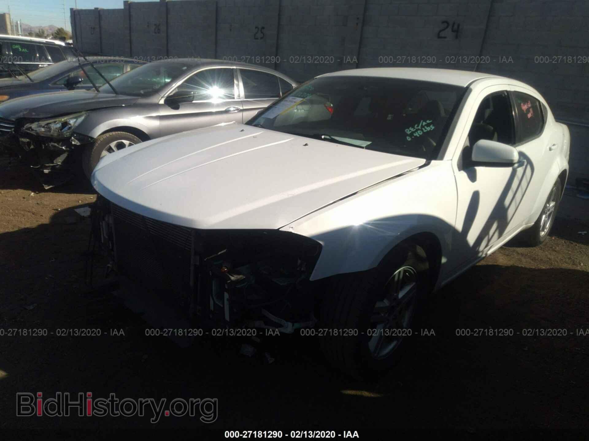 2012 DODGE AVENGER - VIN: 1C3CDZCB4CN208980 - Photo 2