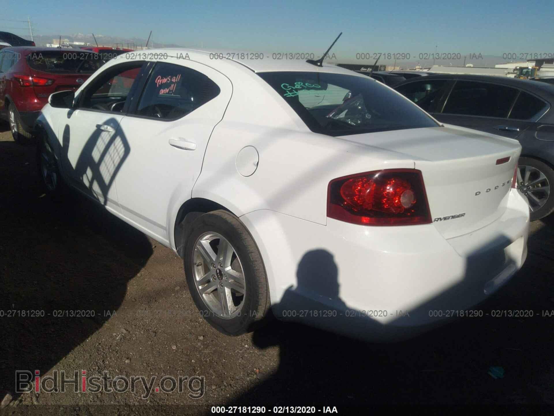 2012 DODGE AVENGER - VIN: 1C3CDZCB4CN208980 - Photo 3