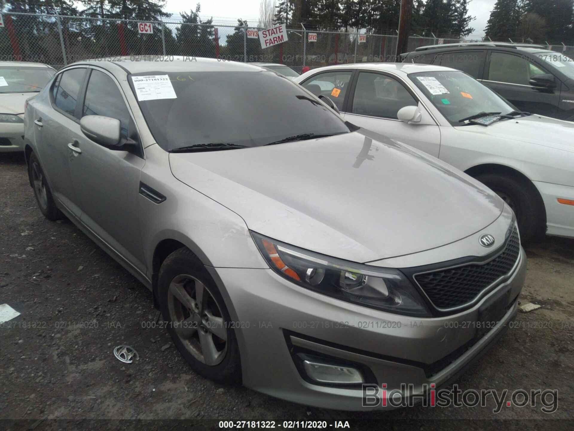 Photo KNAGM4A74F5542829 - KIA OPTIMA 2015