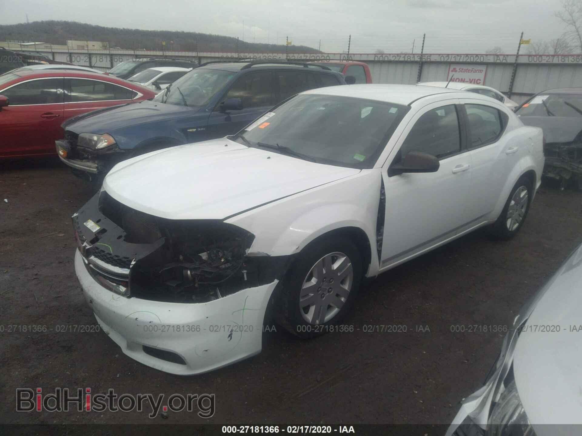 2013 DODGE AVENGER - VIN: 1C3CDZAB9DN753304 - Photo 2