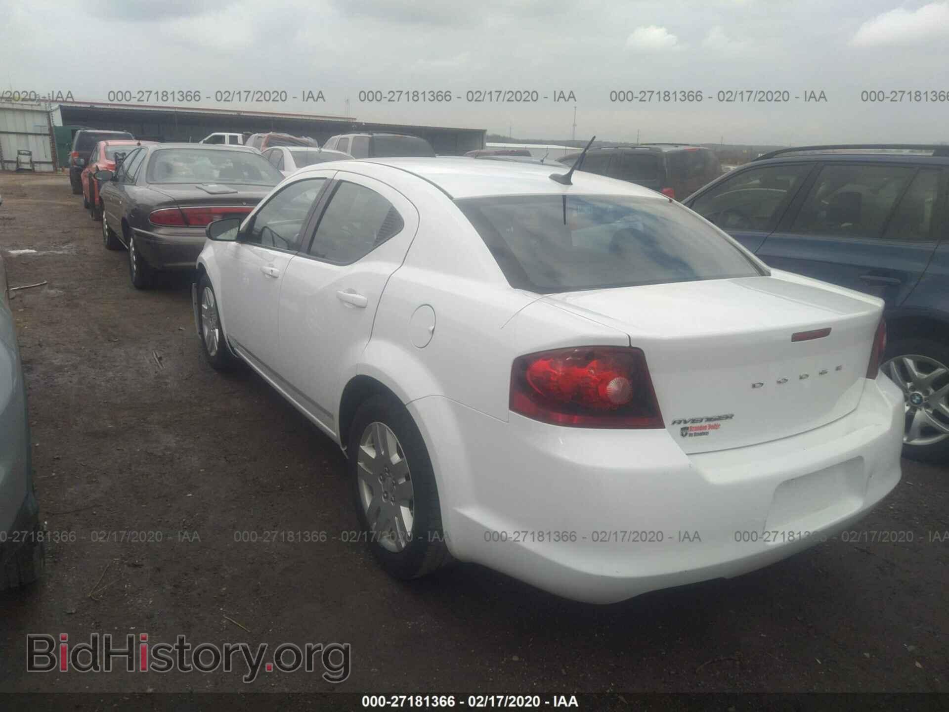 2013 DODGE AVENGER - VIN: 1C3CDZAB9DN753304 - Photo 3