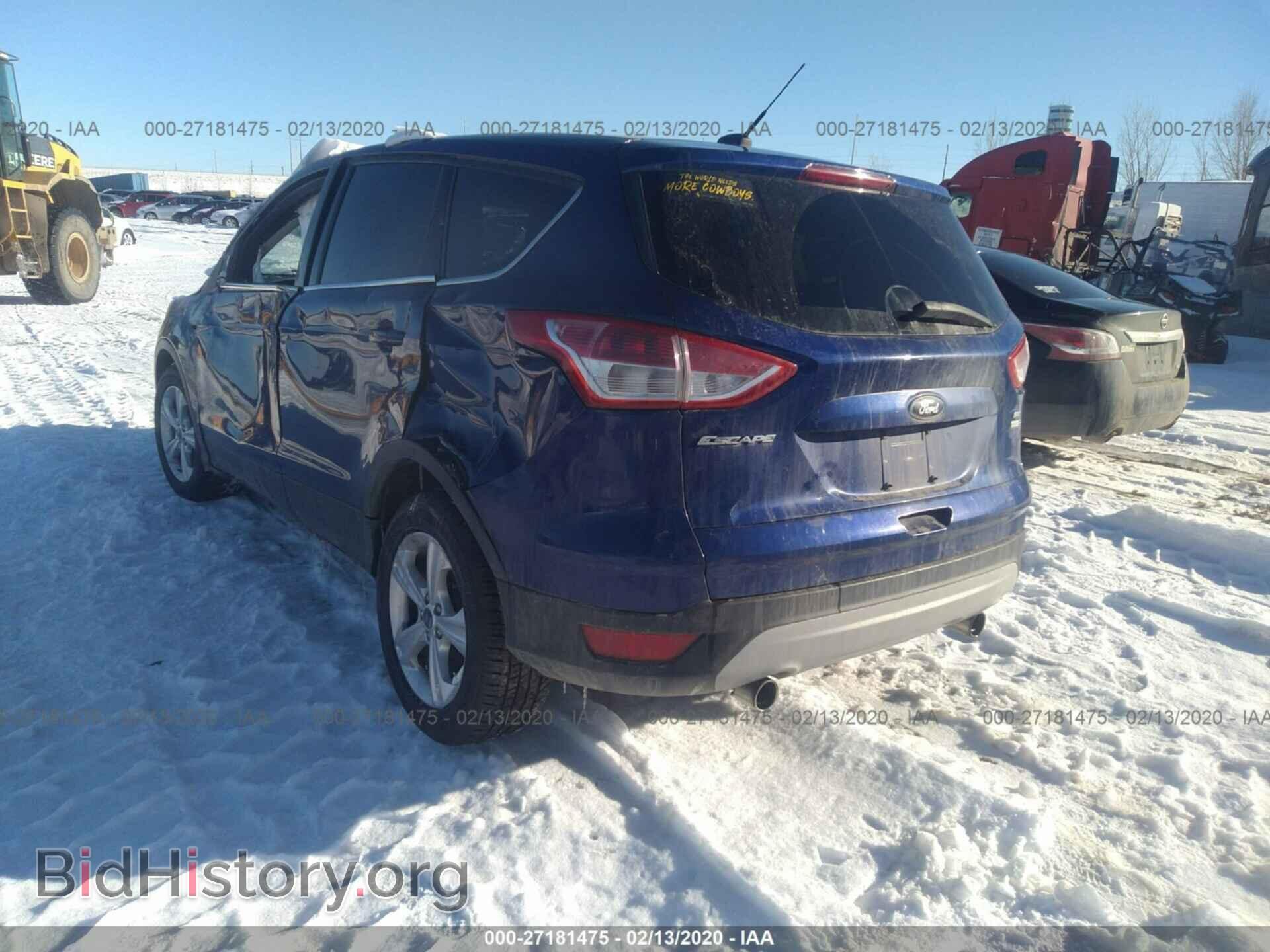 2013 FORD ESCAPE - VIN: 1FMCU9G97DUA14398 - Фото 3