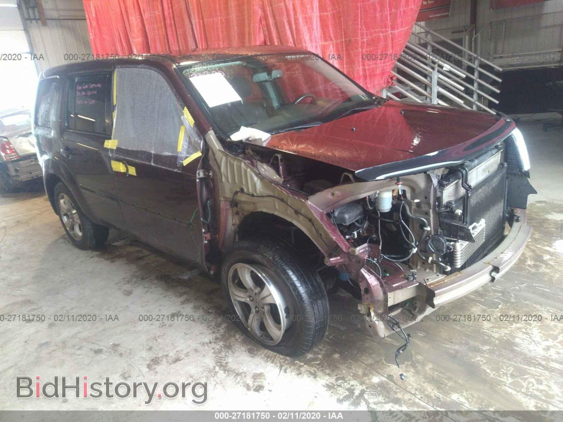 Photo 5FNYF4H60DB006230 - HONDA PILOT 2013
