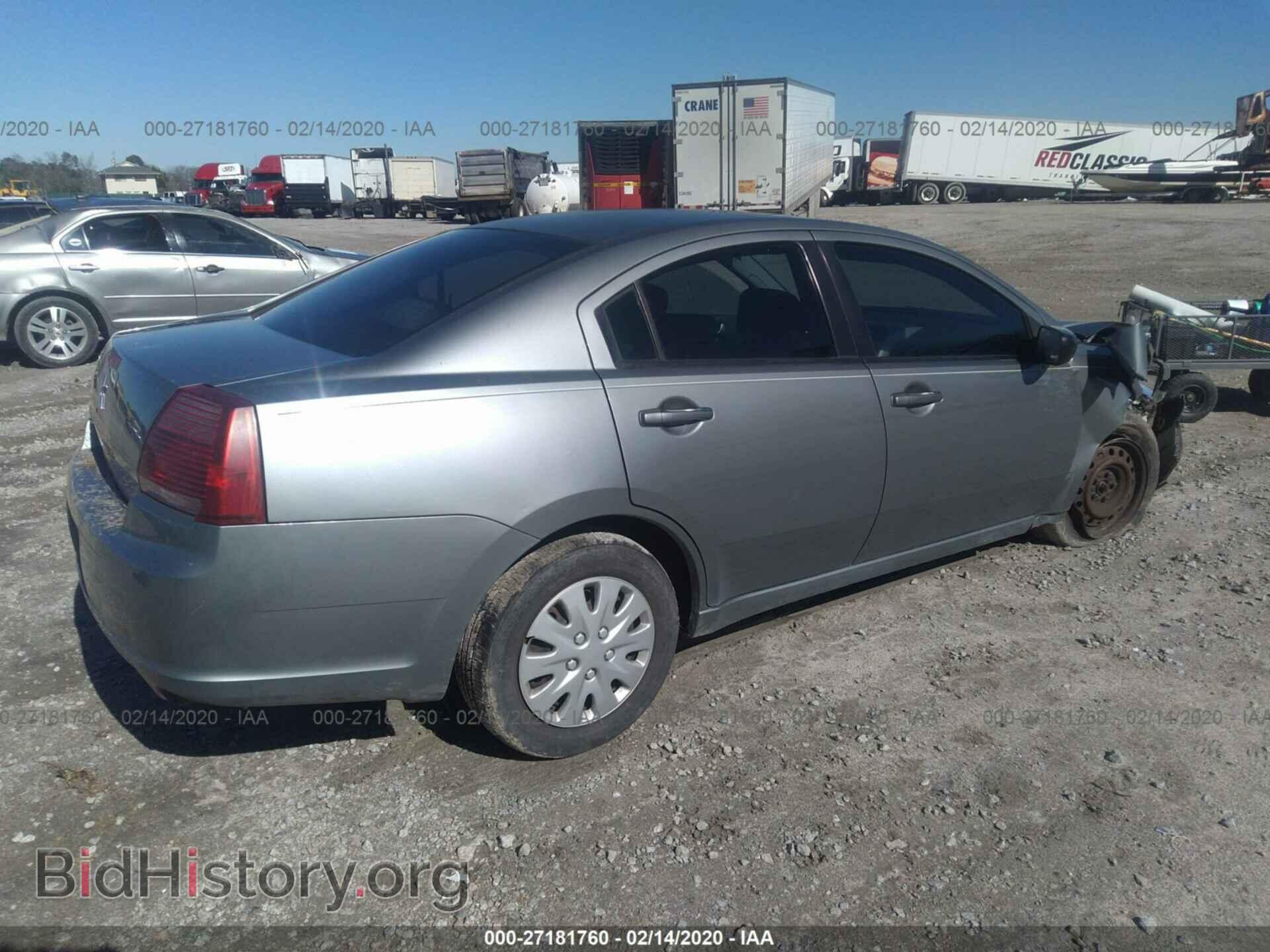 2007 MITSUBISHI GALANT - VIN: 4A3AB36F87E081769 - Фото 4