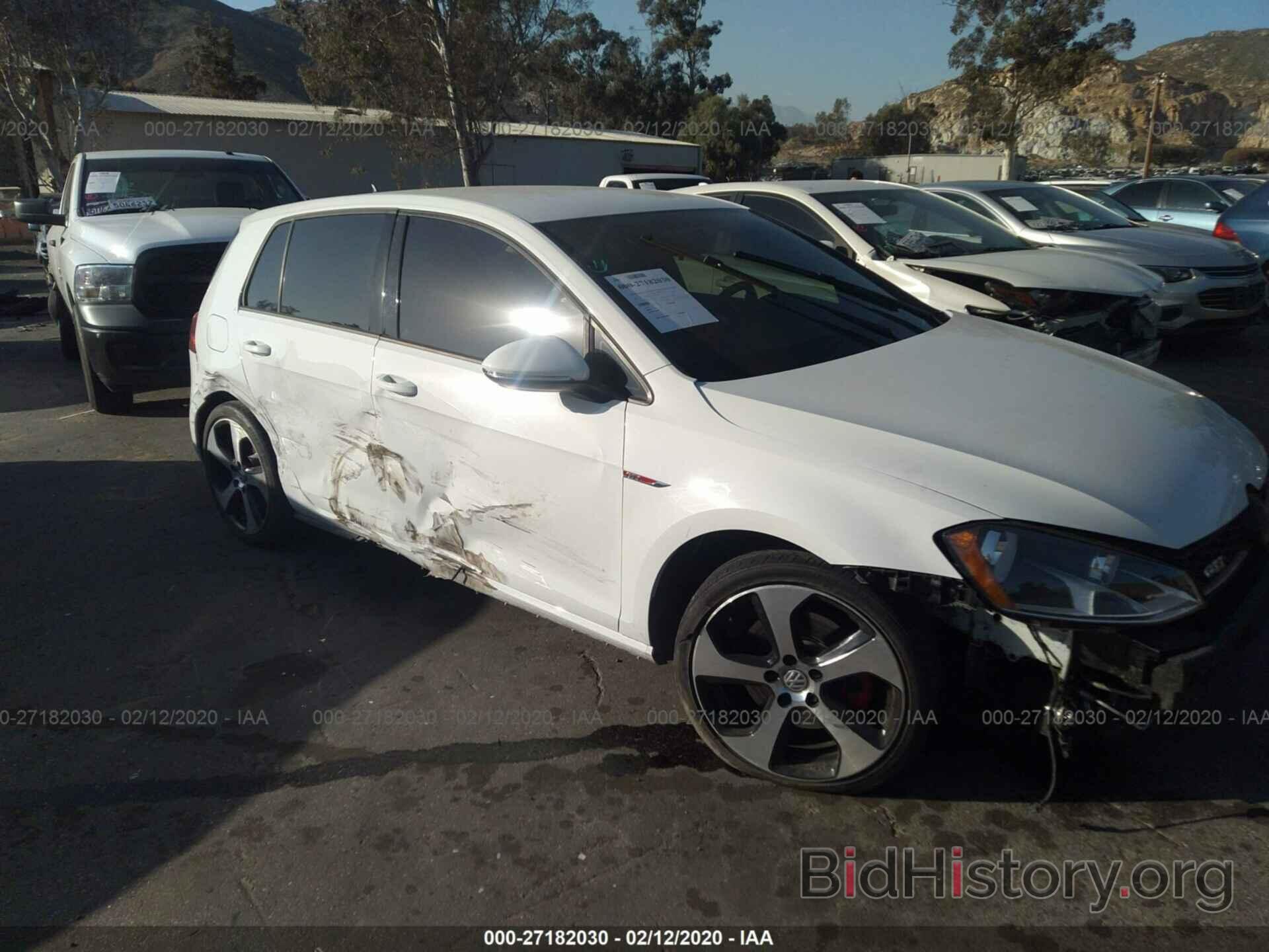 Photo 3VW4T7AU1HM066792 - VOLKSWAGEN GTI 2017