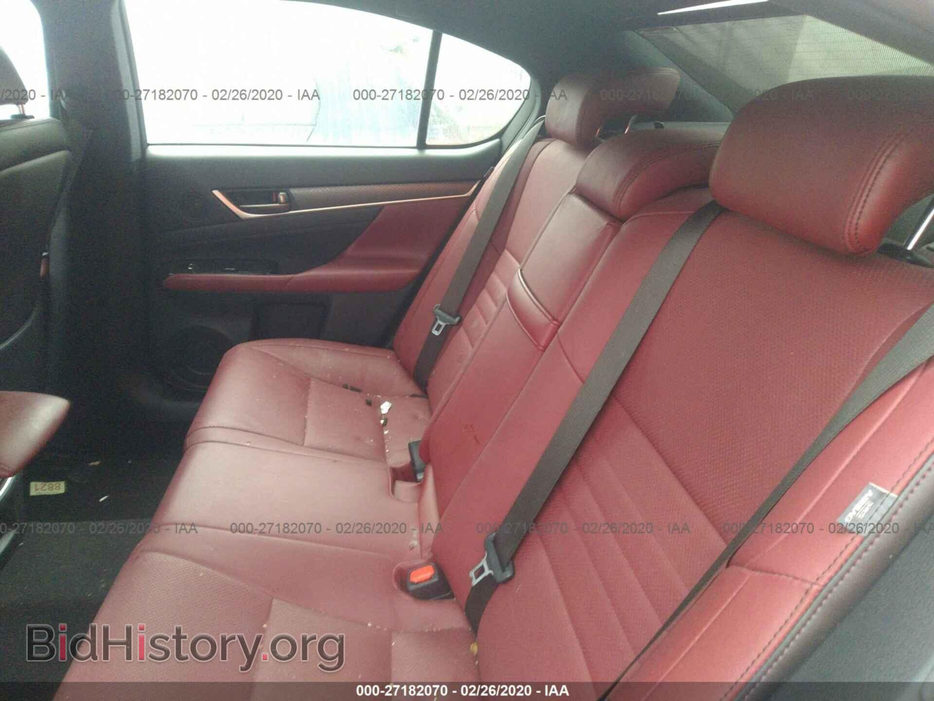 2018 LEXUS GS - VIN: JTHCZ1BL2JA008787 - Фото 8