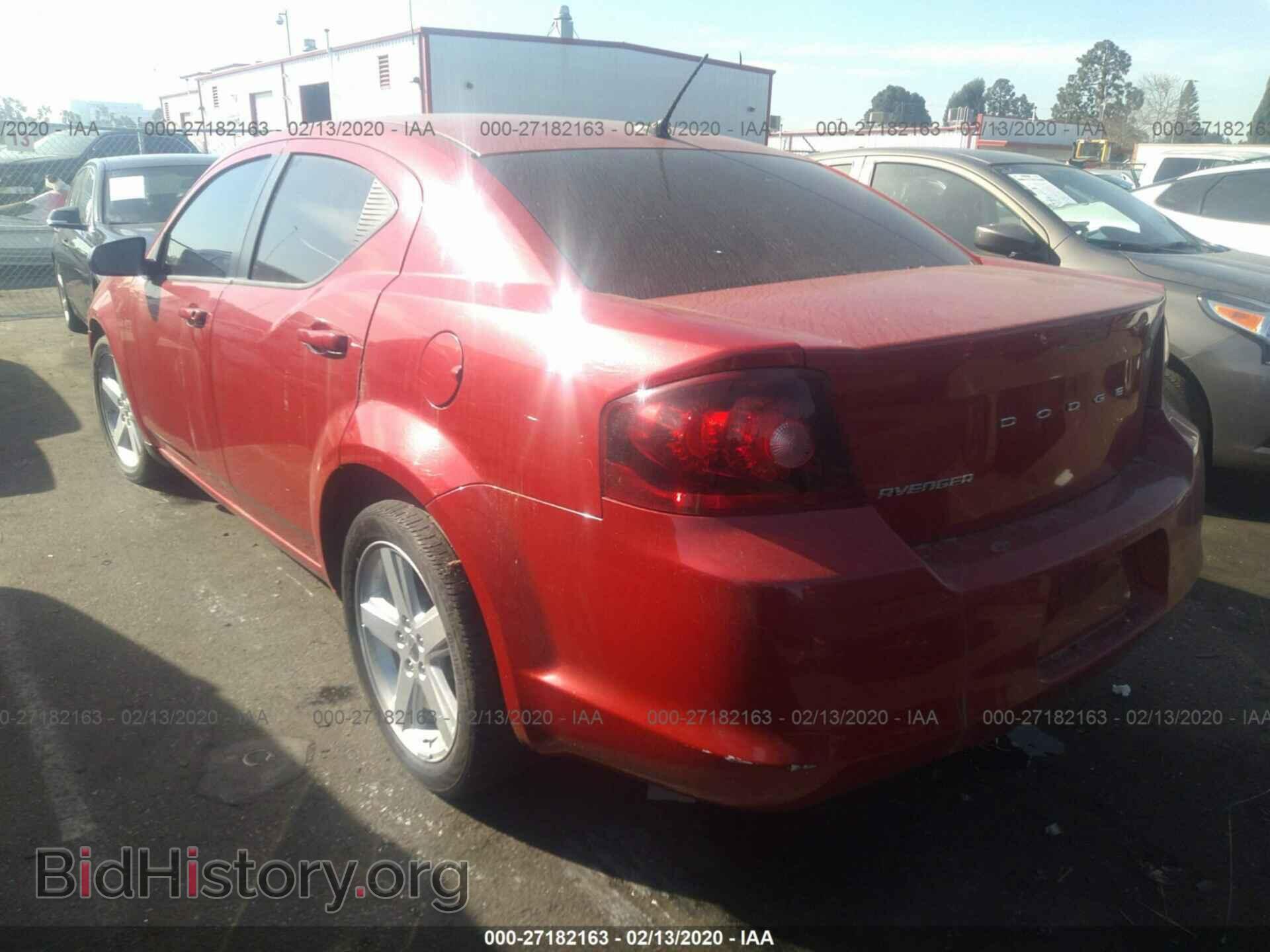 2013 DODGE AVENGER - VIN: 1C3CDZAB4DN644247 - Photo 3