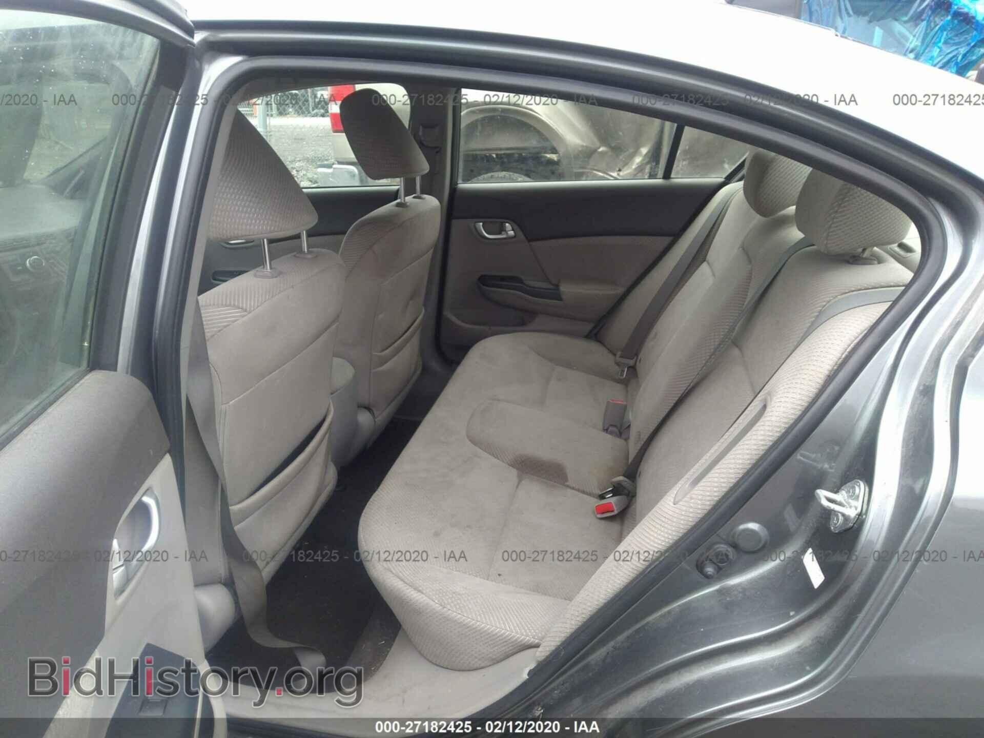 2012 HONDA CIVIC - VIN: JHMFB4F28CS002462 - Фото 8