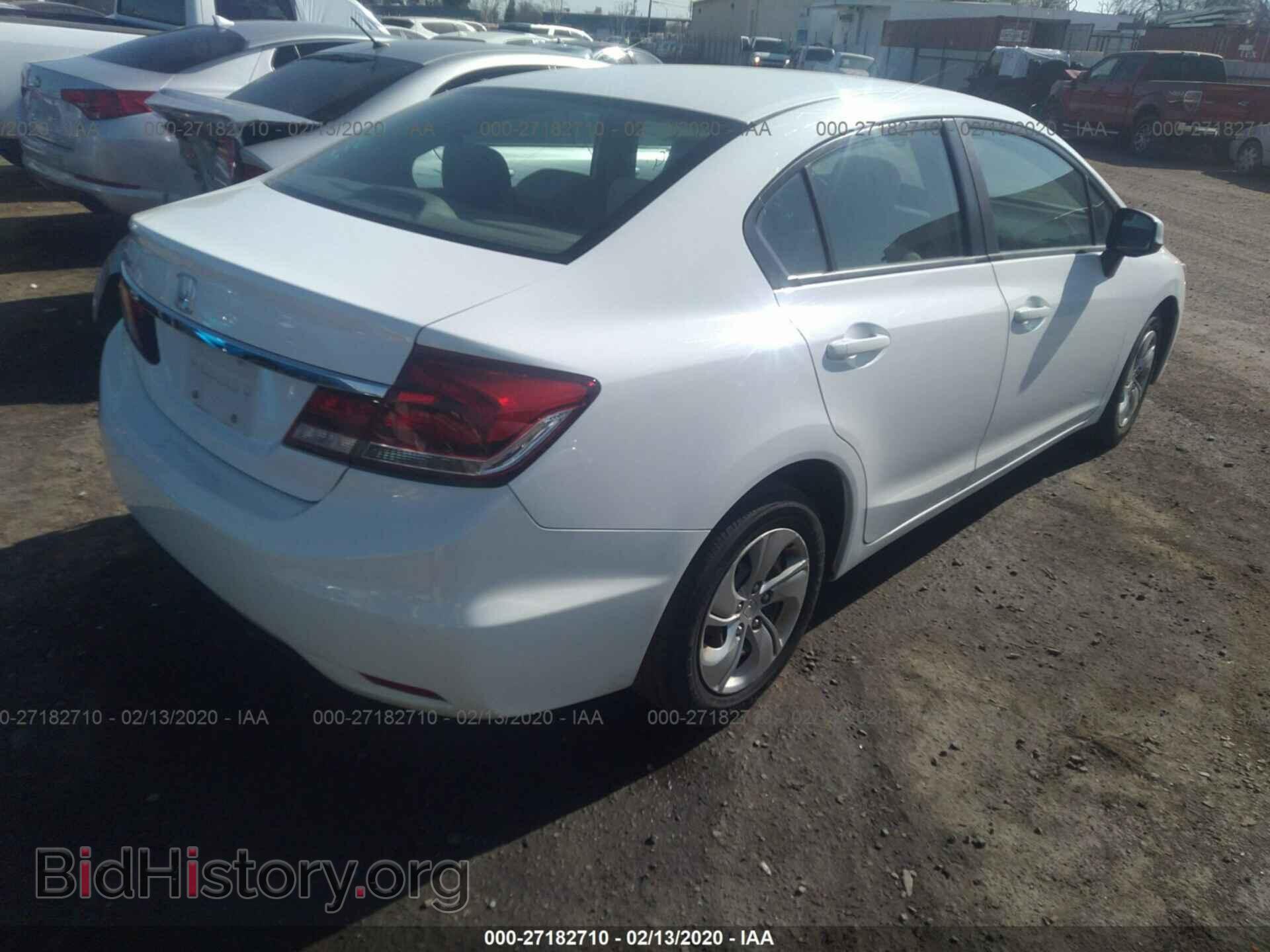 2013 HONDA CIVIC - VIN: 19XFB2F53DE253877 - Фото 4